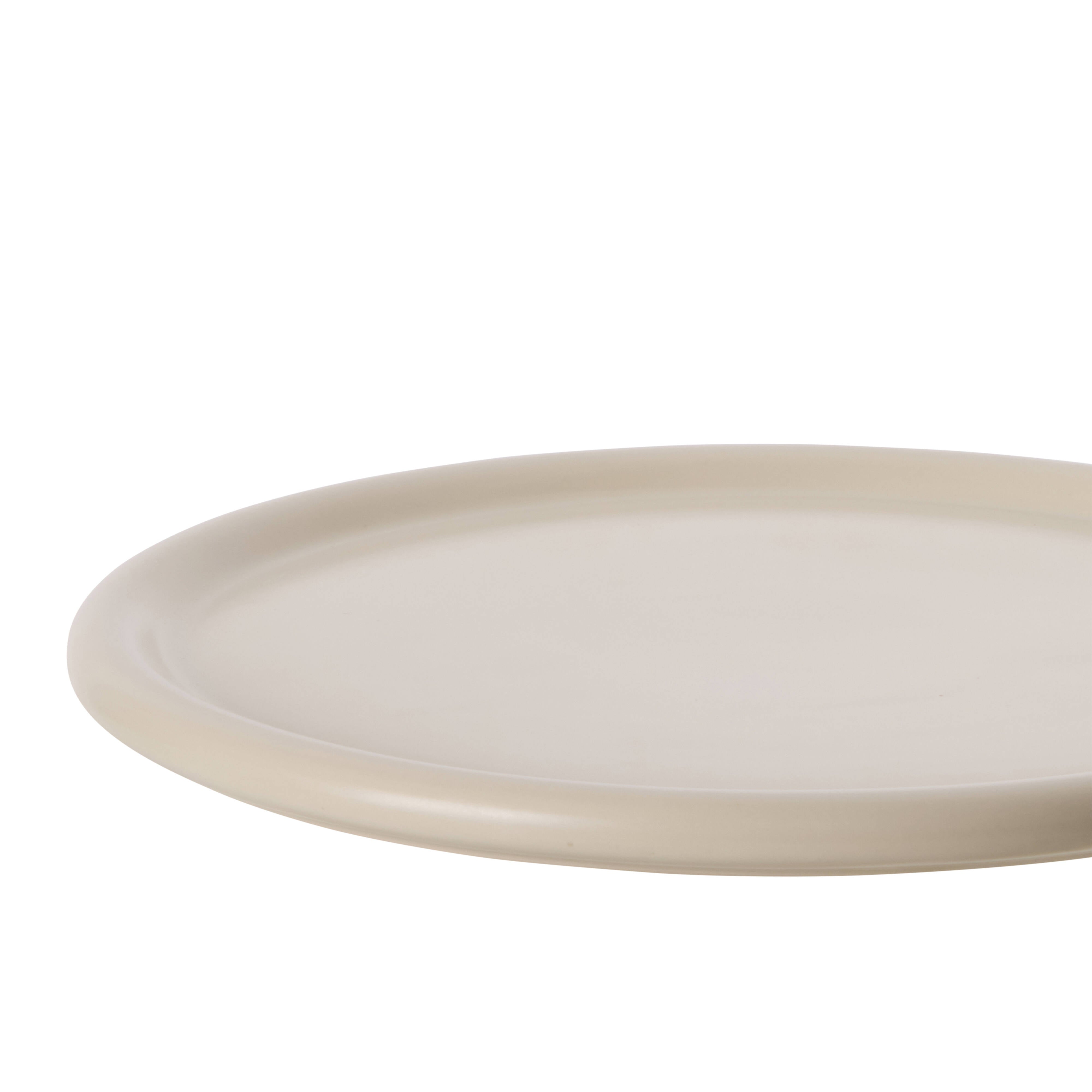 Amalfi Form Dinner Plate Cream