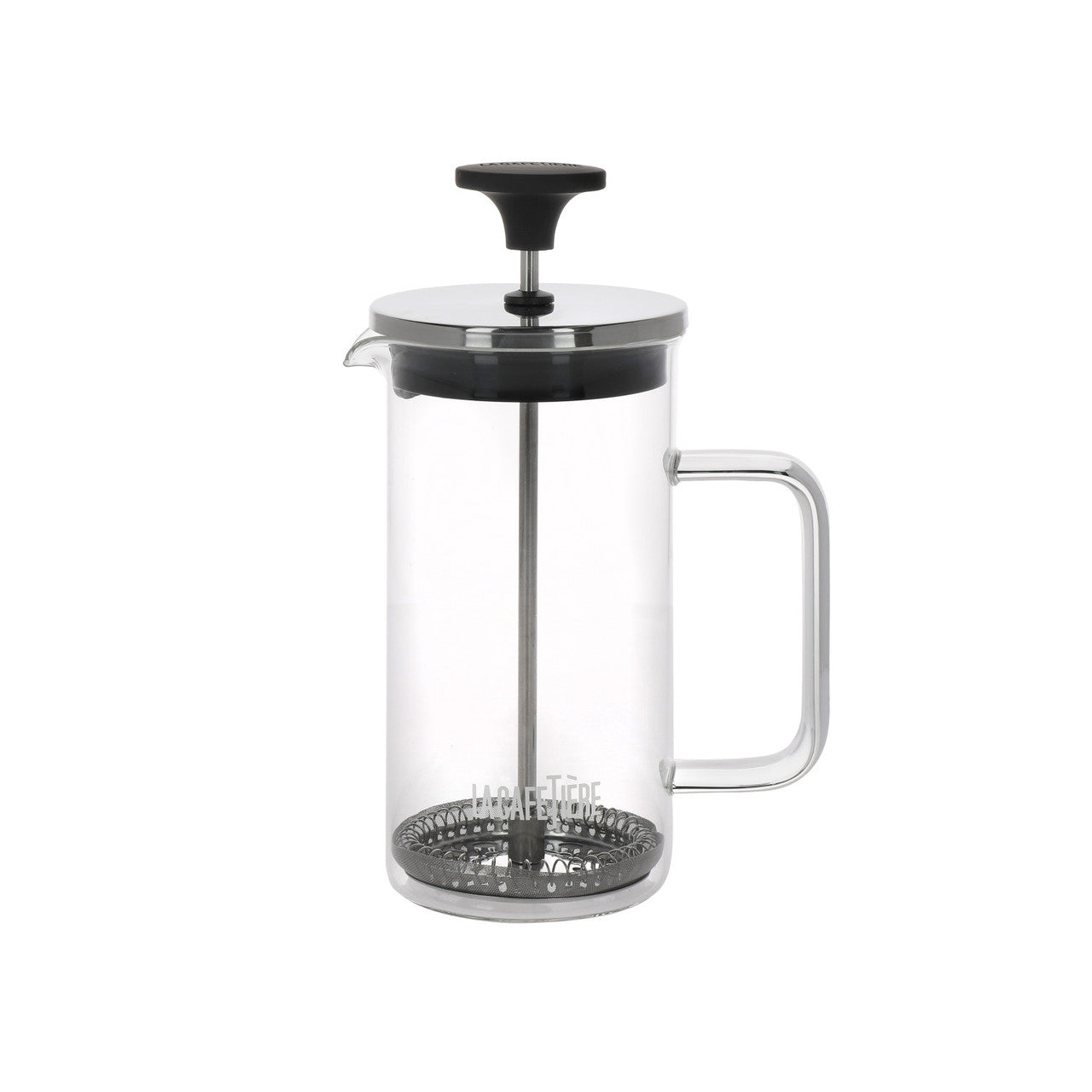 La Cafetière Glass Cafetière 3 Cup / 350ml (Clear & Black)