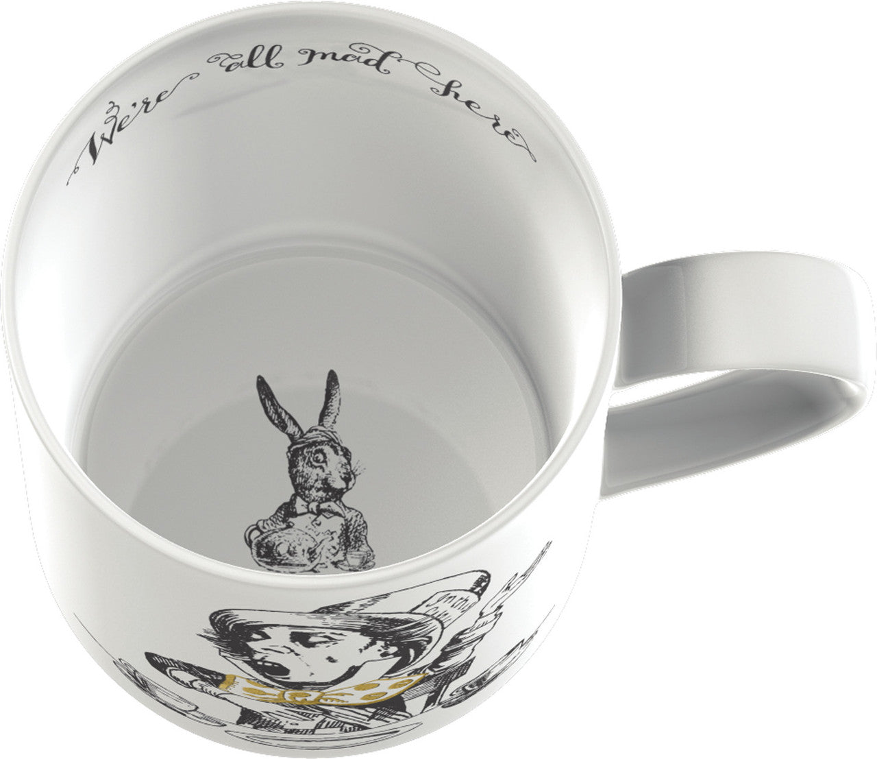 V&A Alice in Wonderland Can Mug 350ml (Mad Hatter)