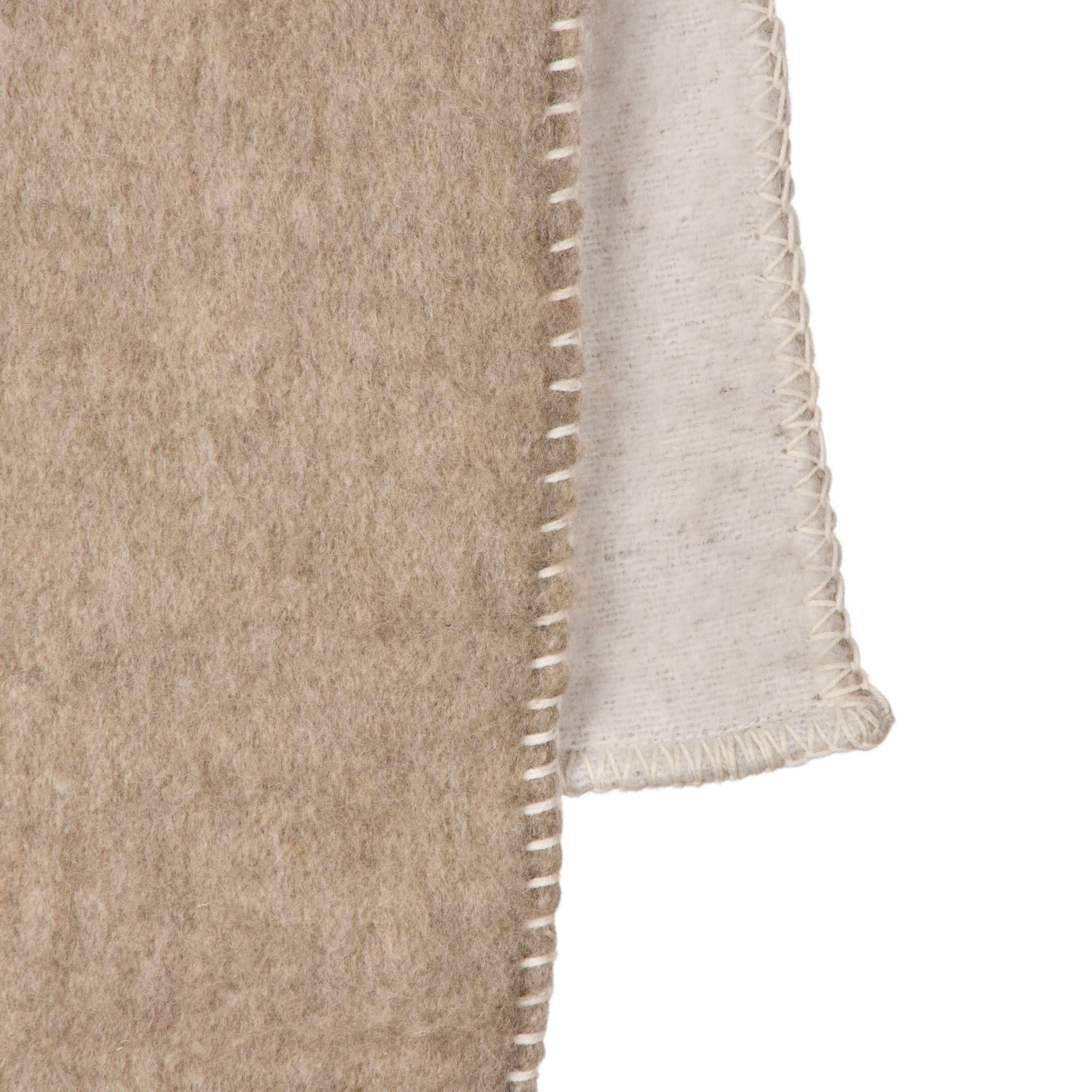 Amalfi Avalon Stitch Throw Natural