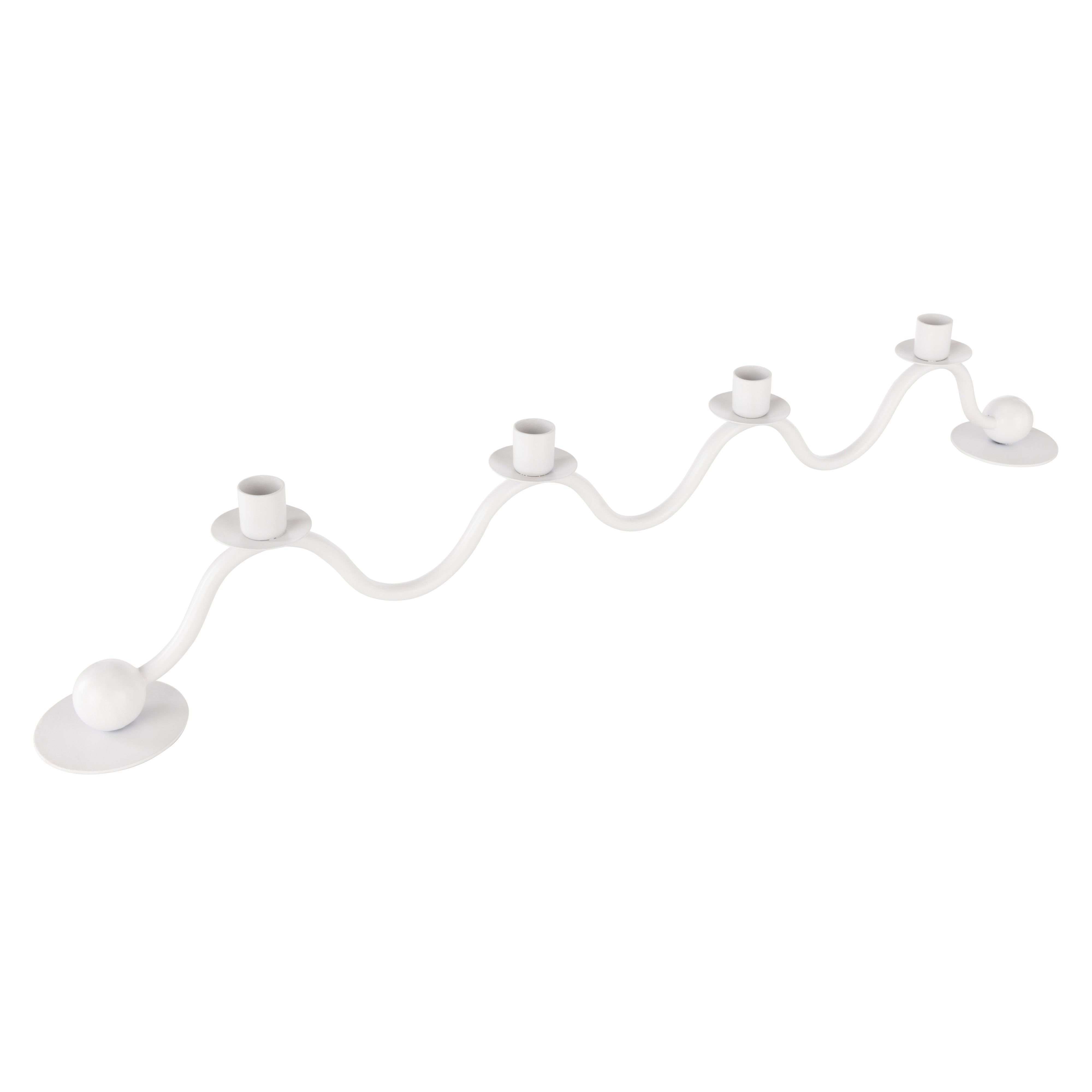 Amalfi Rexley Candle Holder White