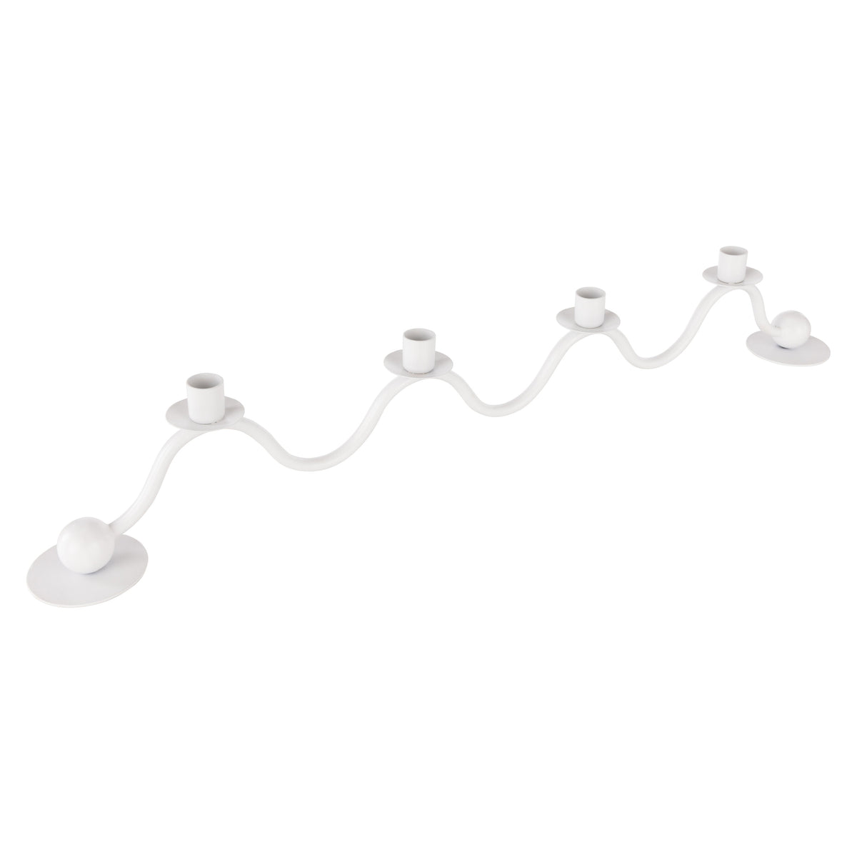 Amalfi Rexley Candle Holder White