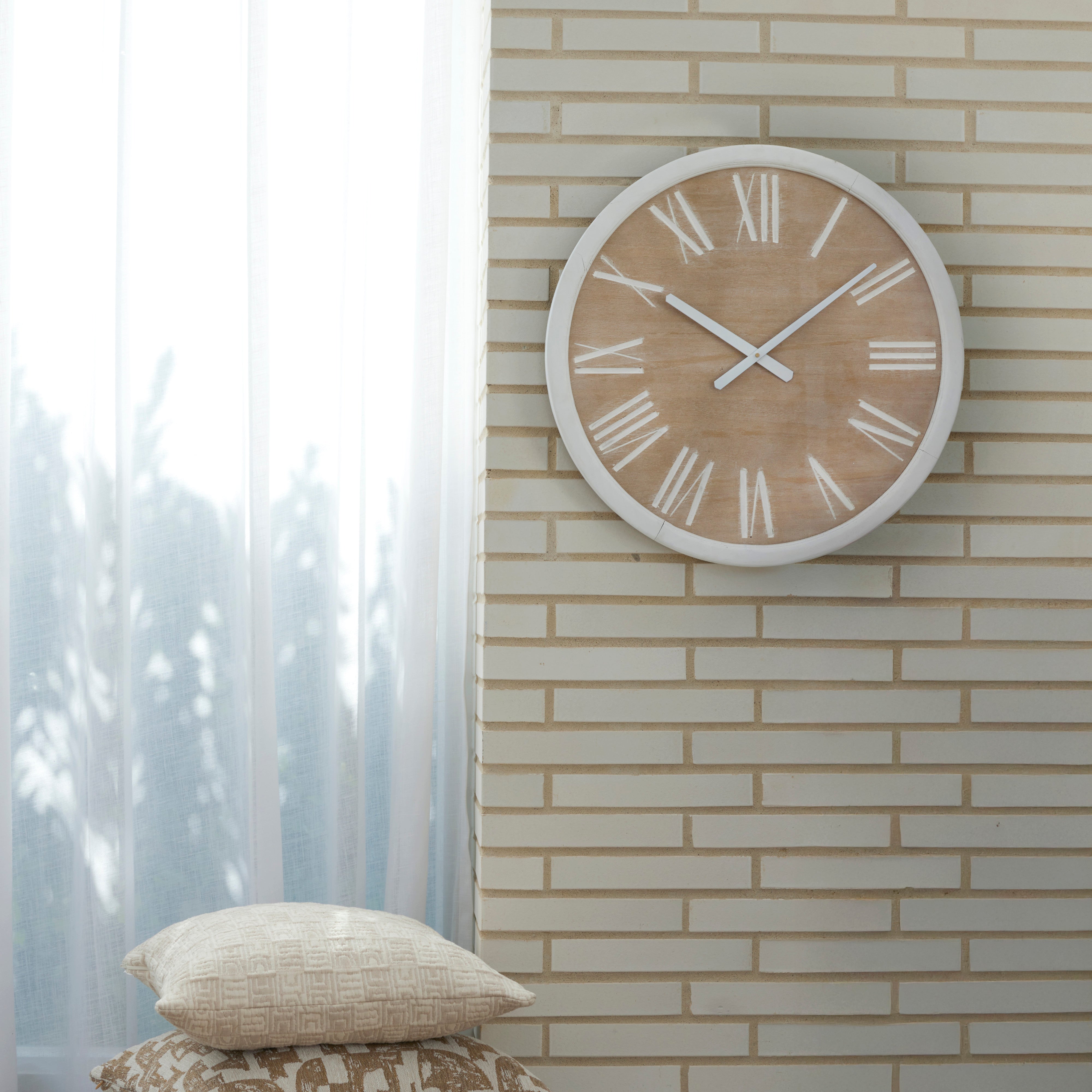 Amalfi Enver Geo Cushion Ivory & Beige