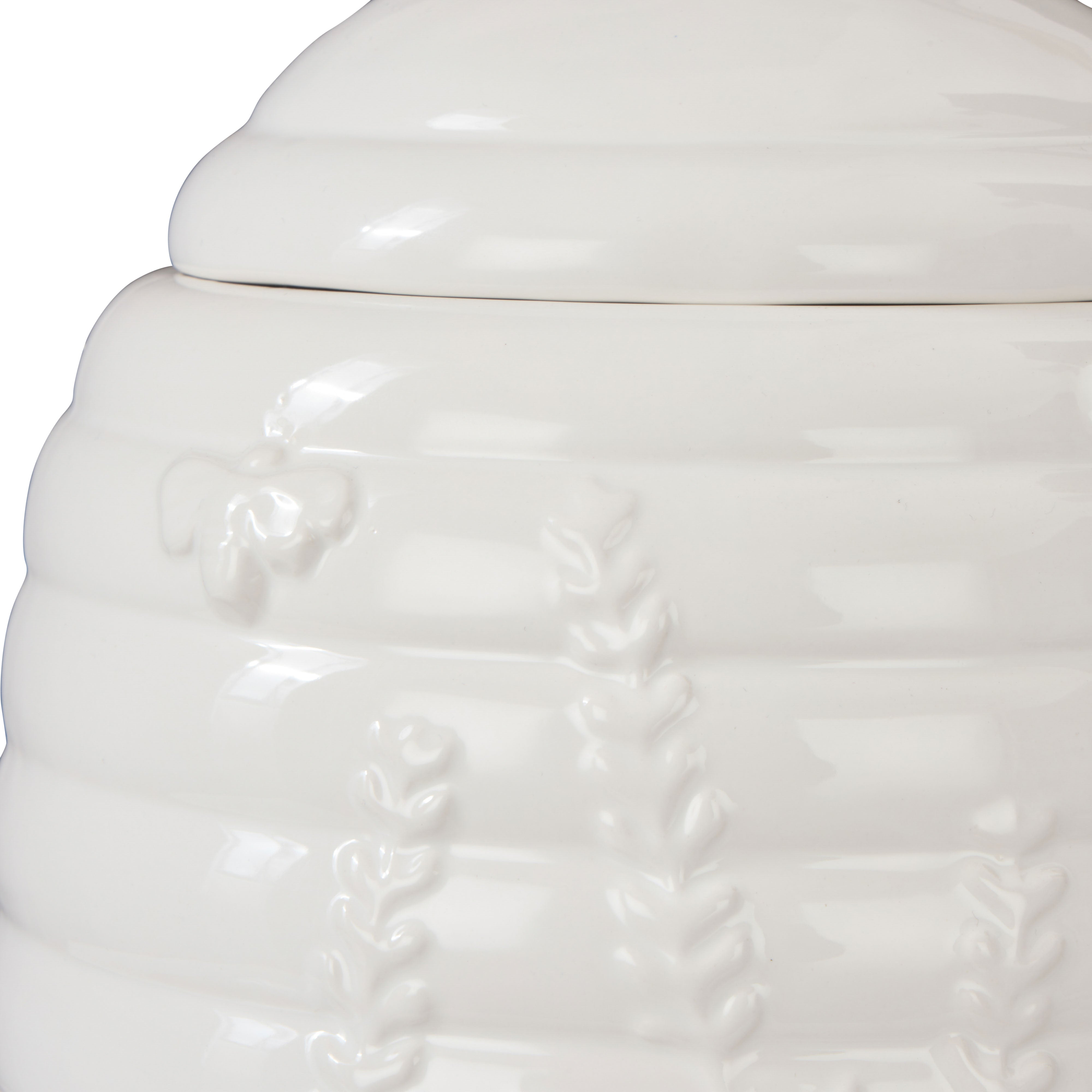 Davis & Waddell Wildflower & Hive Storage Jar White