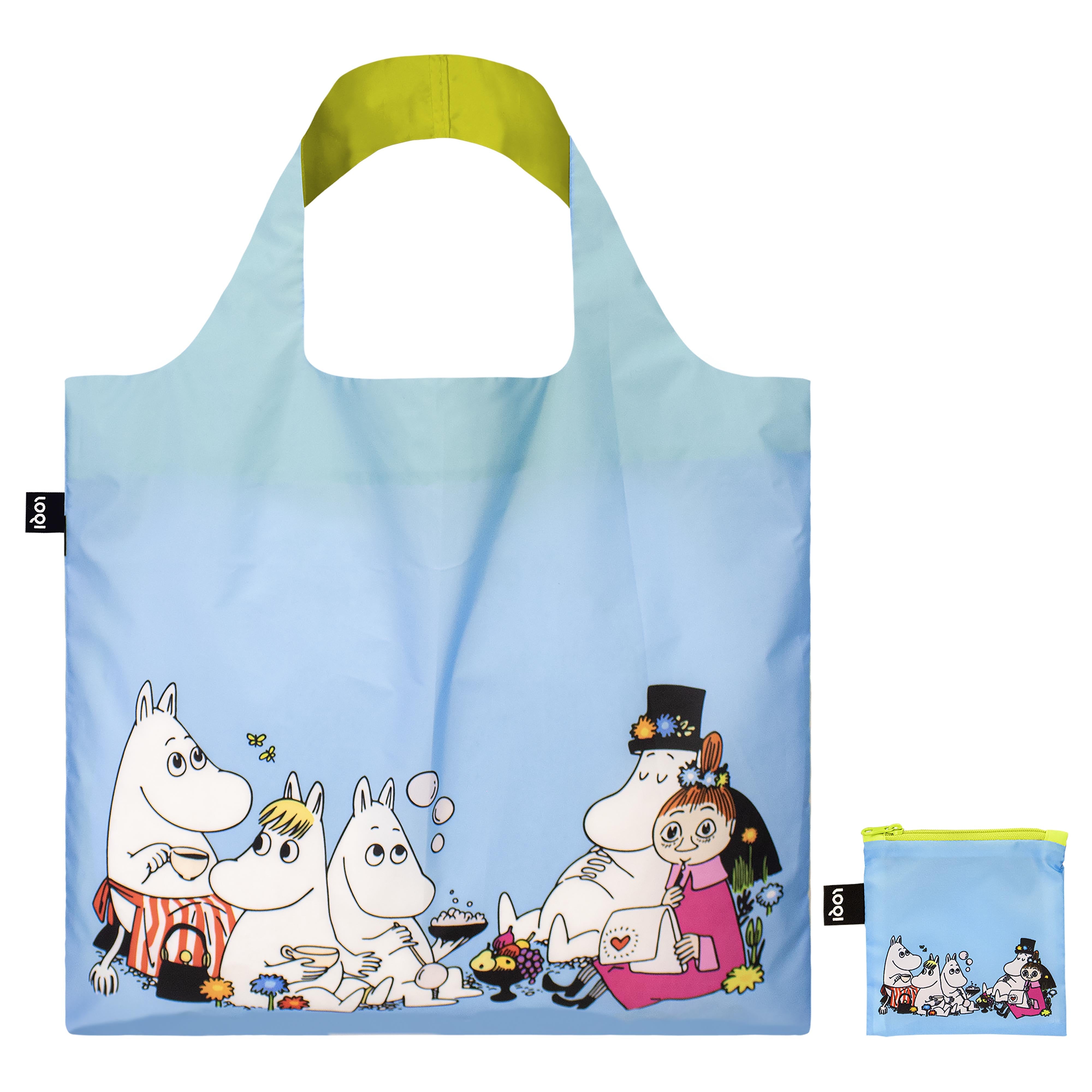 LOQI Moomin Family Tote Bag