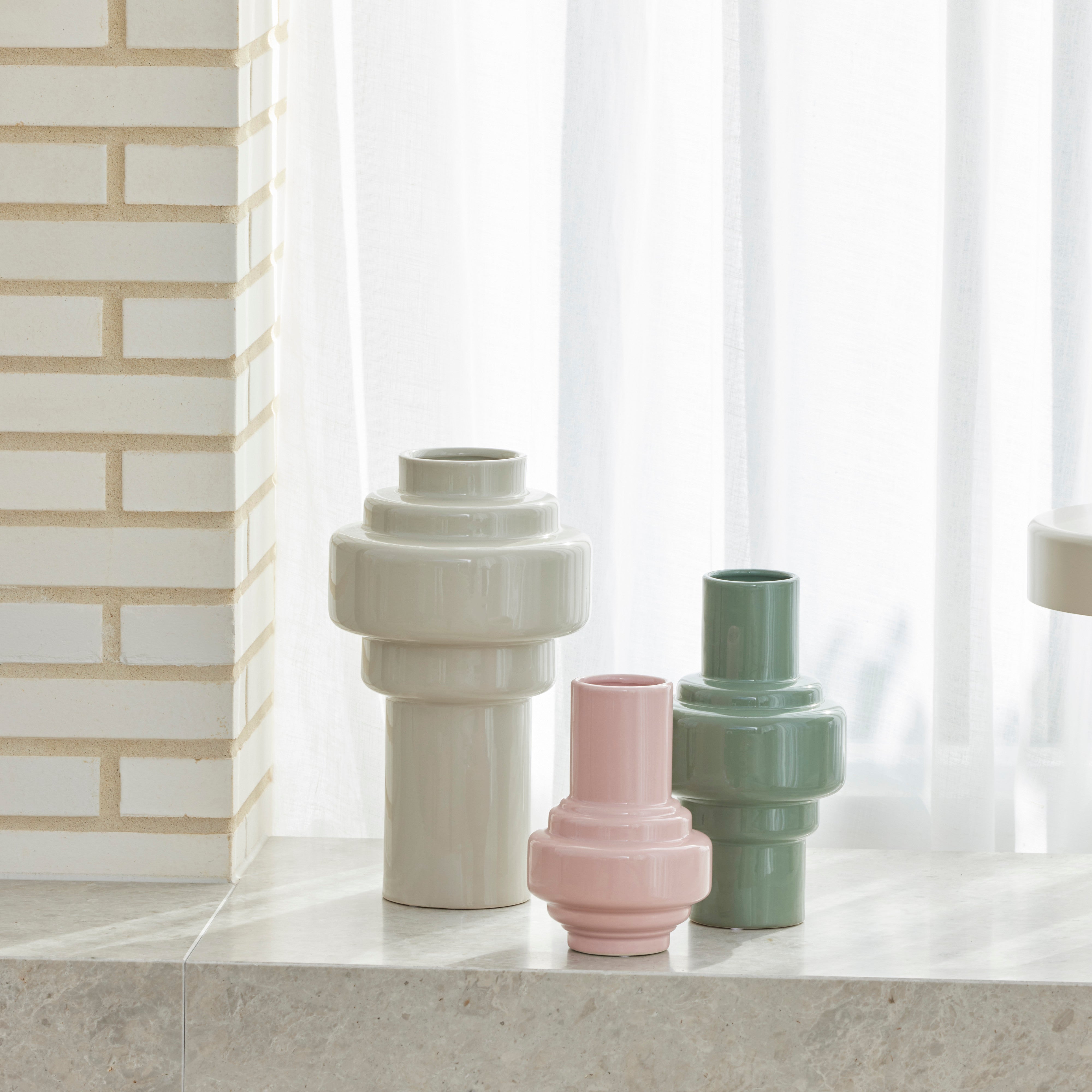 Amalfi Merrik Collection Vase Small Pink