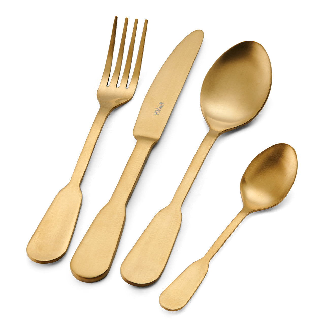 Mikasa Soho Gold Stainless Steel Cutlery Set 16 Piece