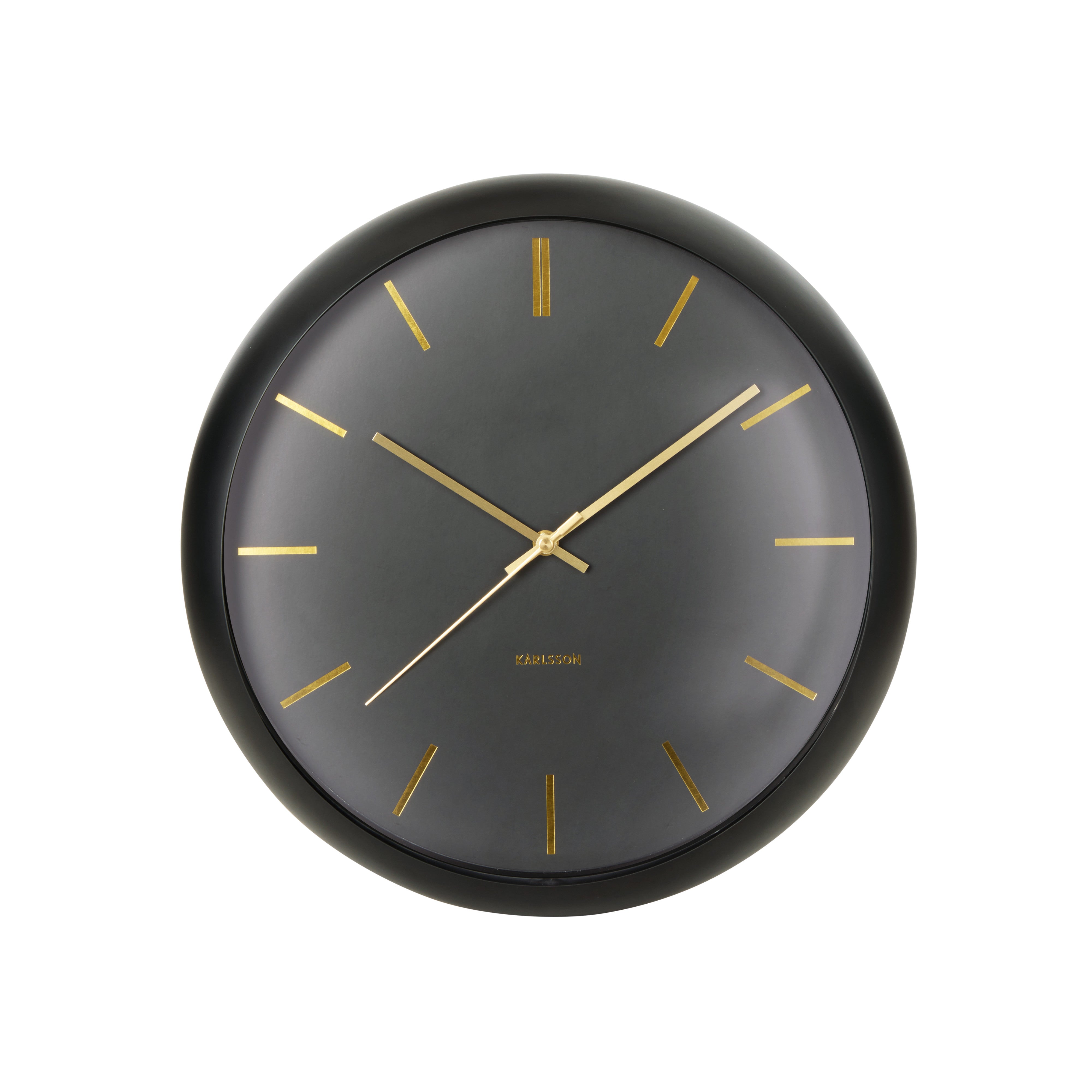 Karlsson Globe Wall Clock Black