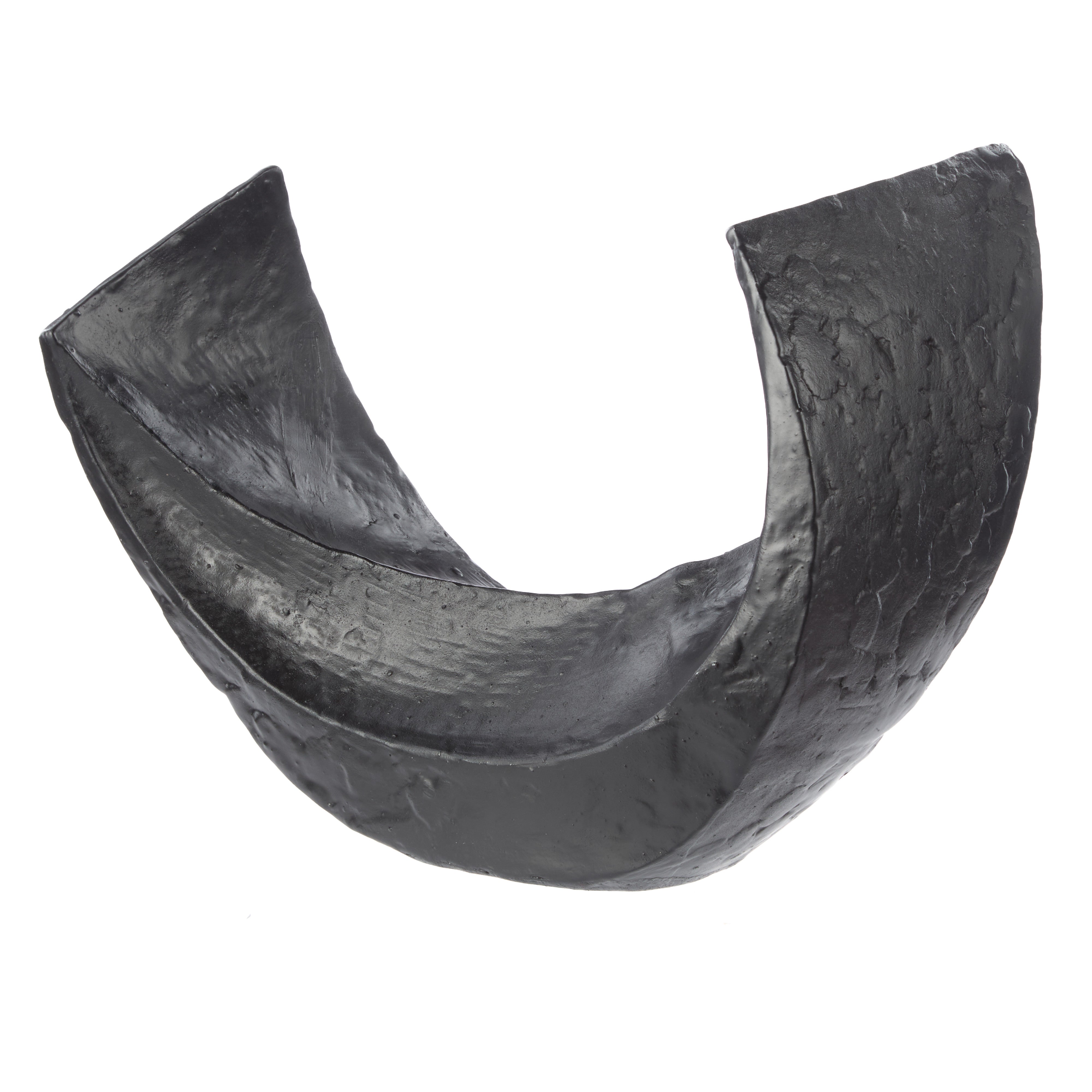 Amalfi Movi Abstract Sculpture Black