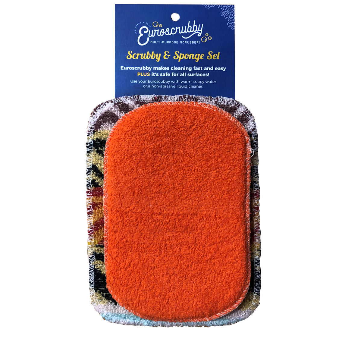 Euroscrubby Scrubby & Sponge 2 Piece Set