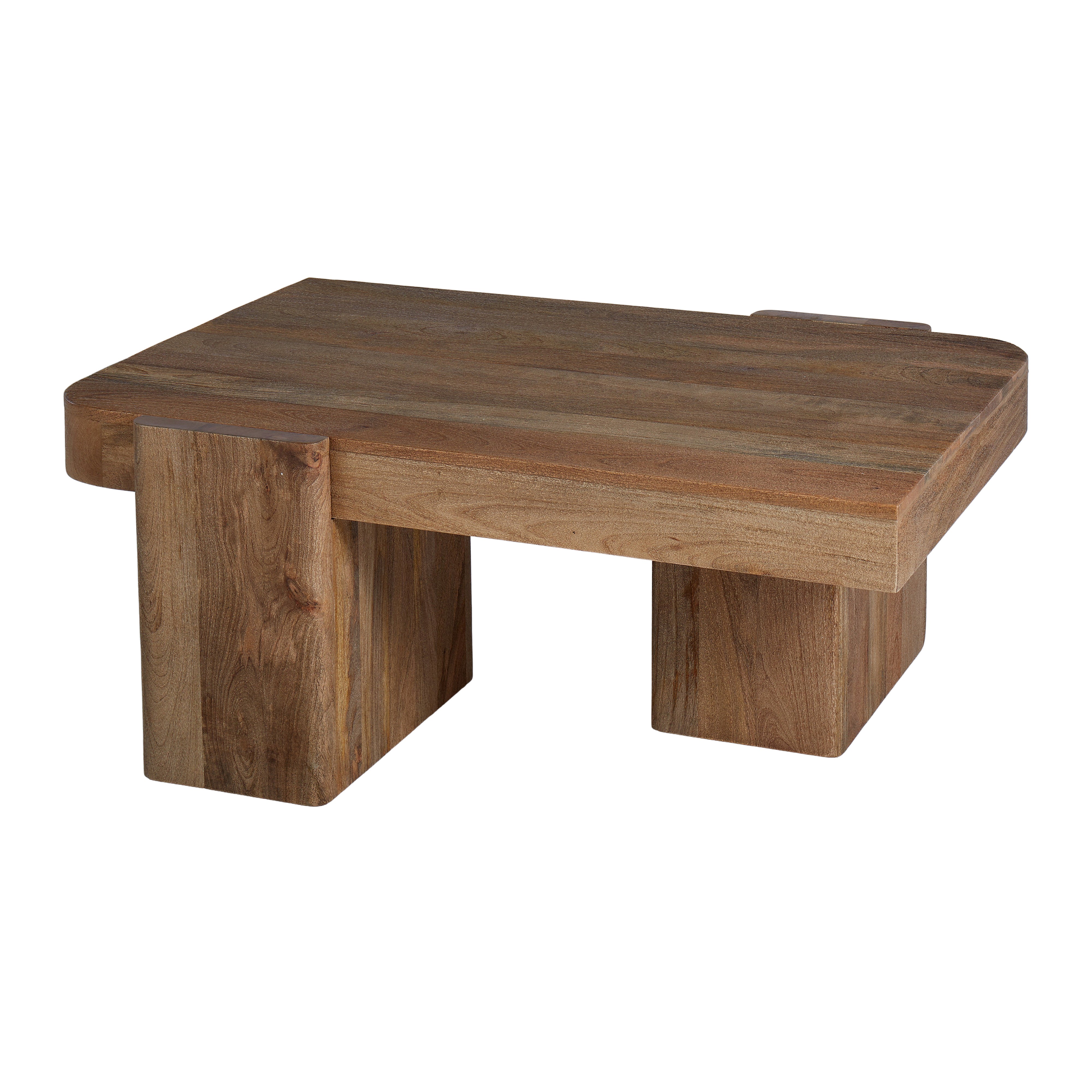 Grand Designs Wooden Block Coffee Table