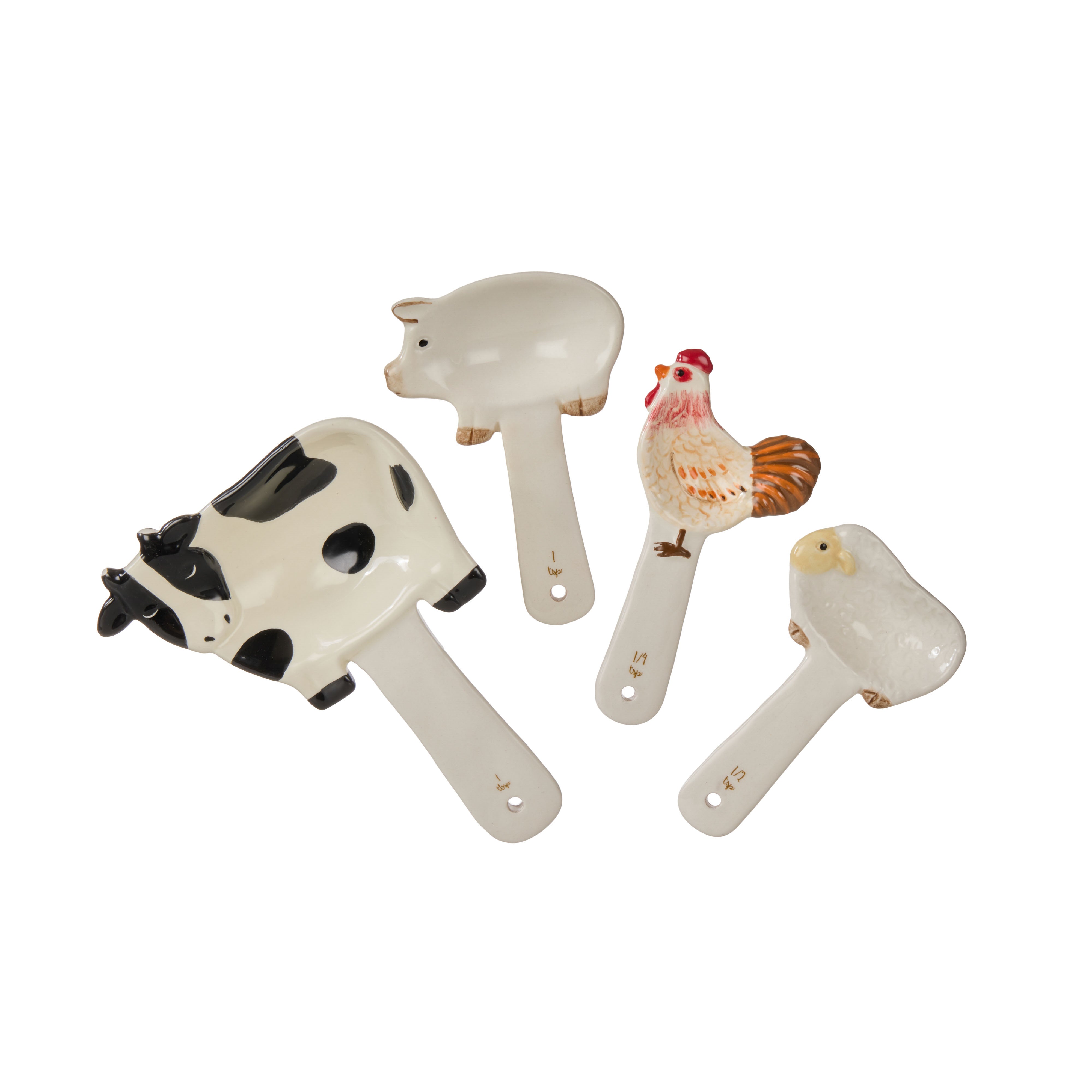 Davis & Waddell Homestead Measuring Spoon Set Assorted Colour