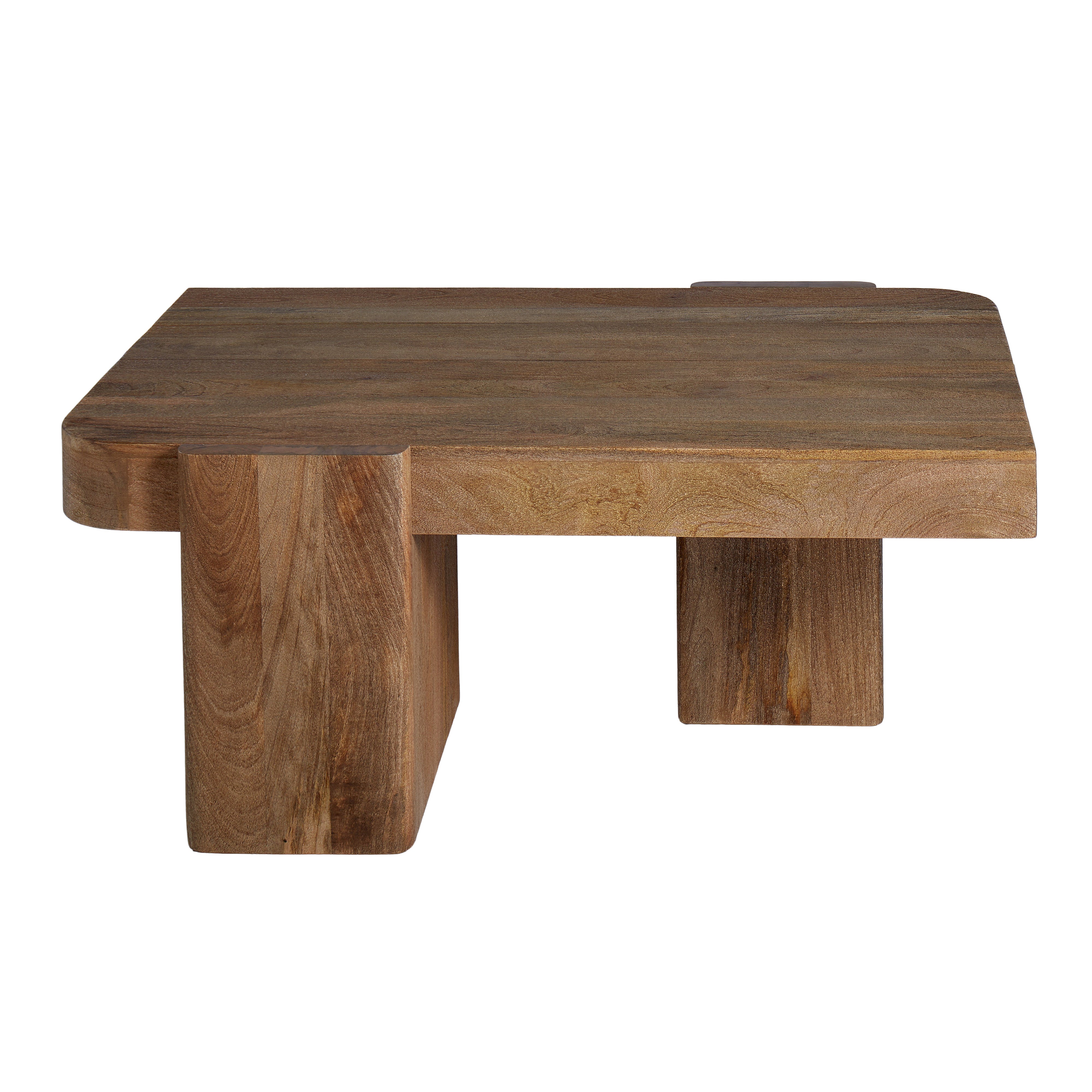 Grand Designs Wooden Block Coffee Table