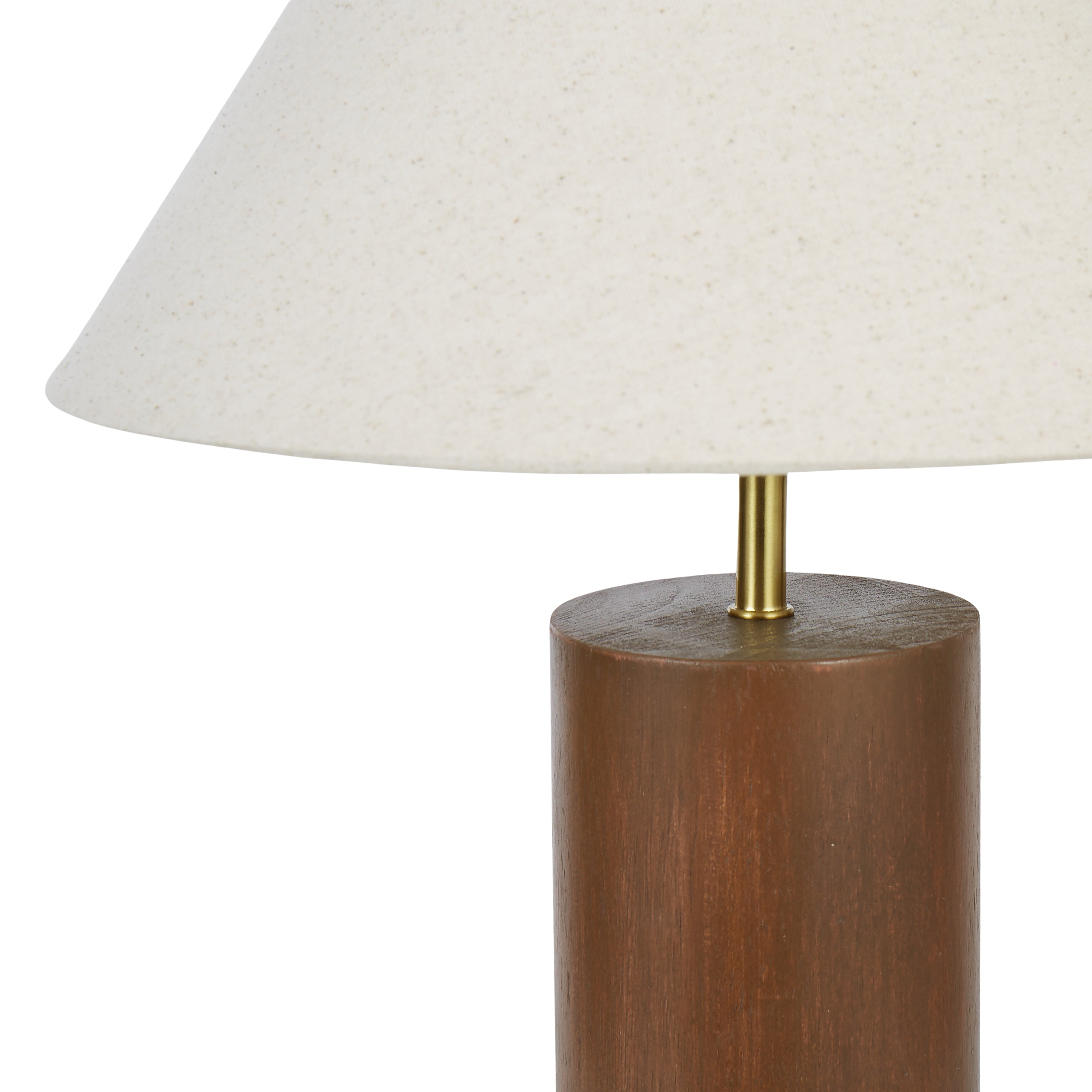 Grand Designs Percival Table Lamp Beige & Brown