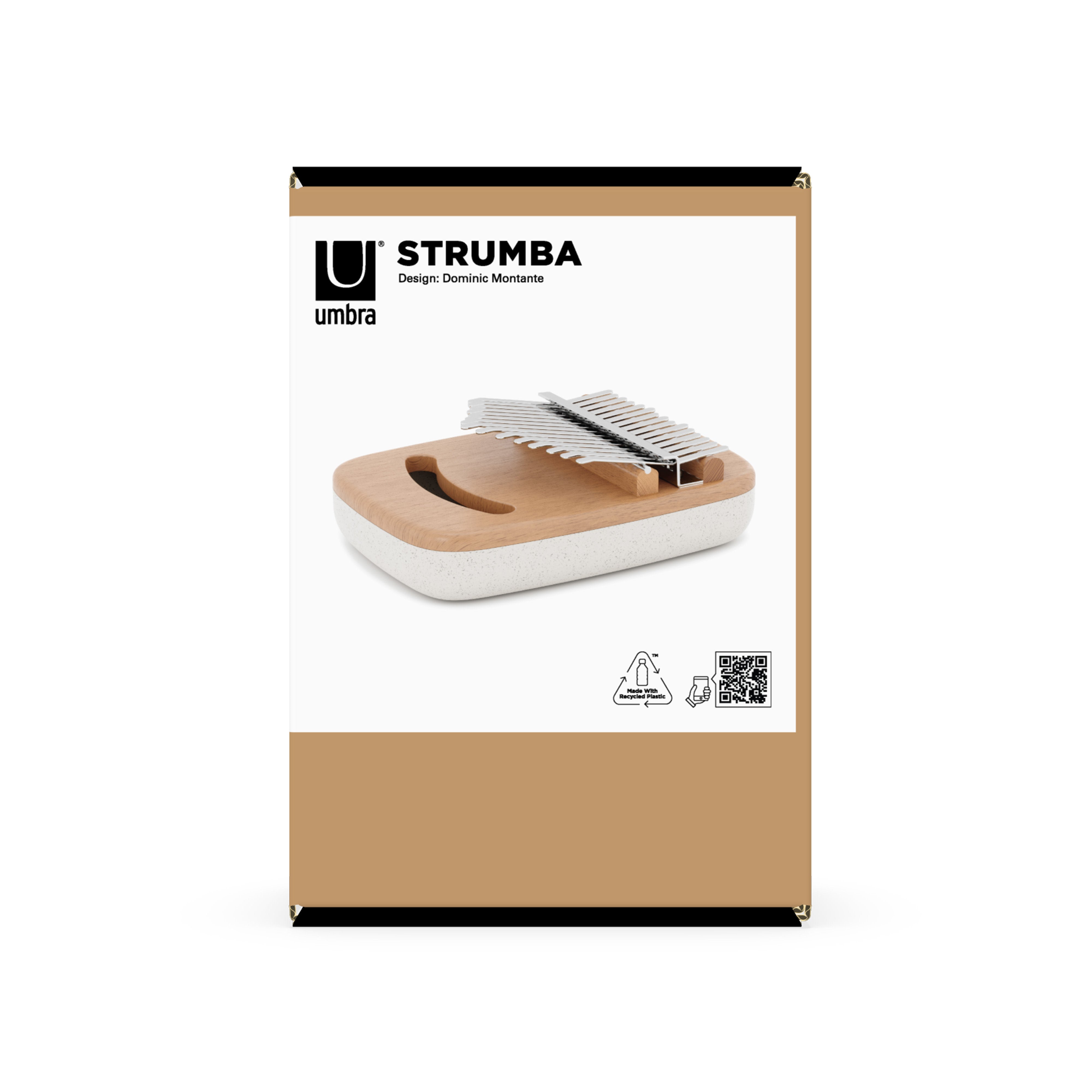 Umbra Strumba Kalimba White & Natural