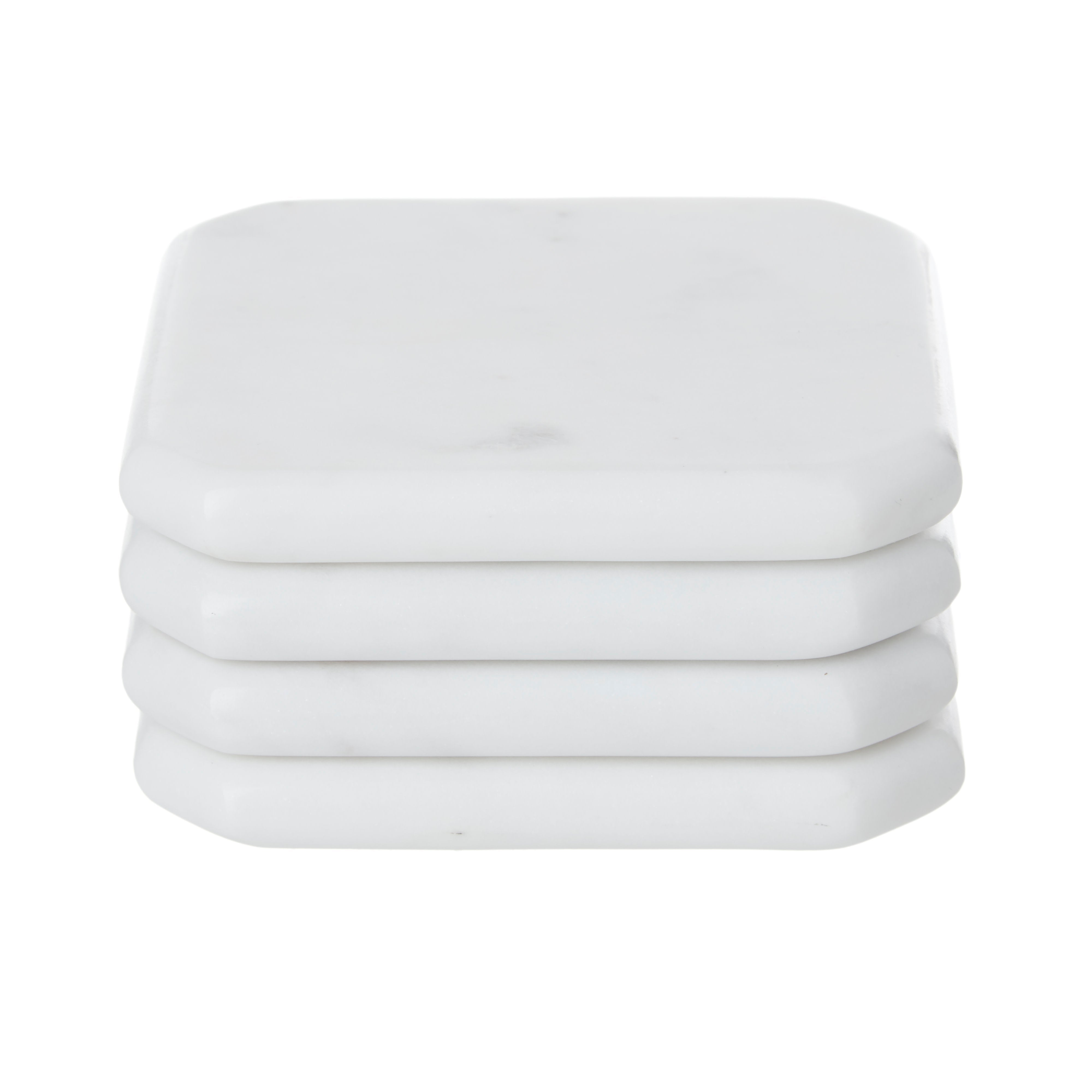 Society Home Margot Marble Coasters 4pcs Set