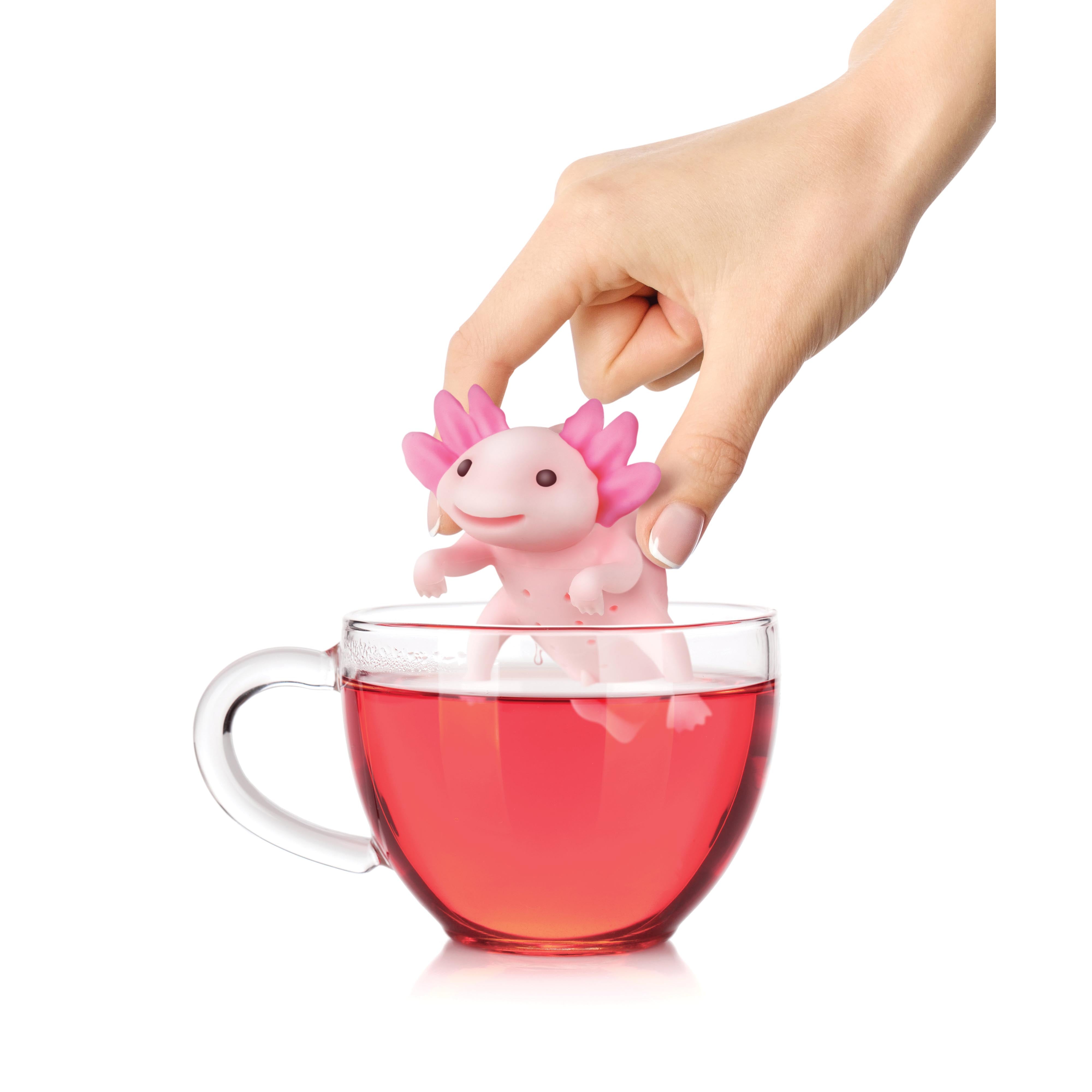 Fred Relaxolotl Tea Infuser Pink