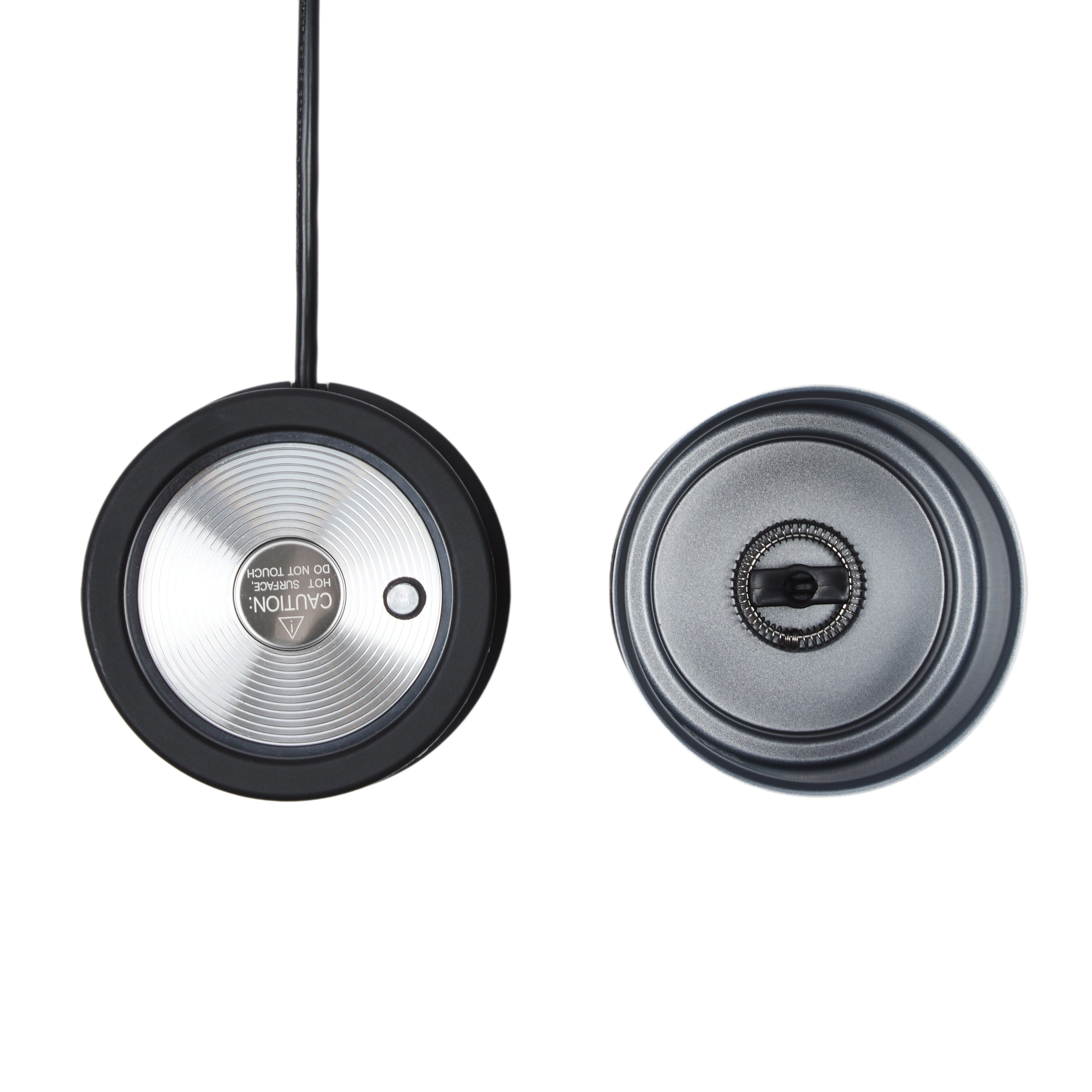 Leaf & Bean Electric Magnetic Milk Frother & Warmer Matte Black