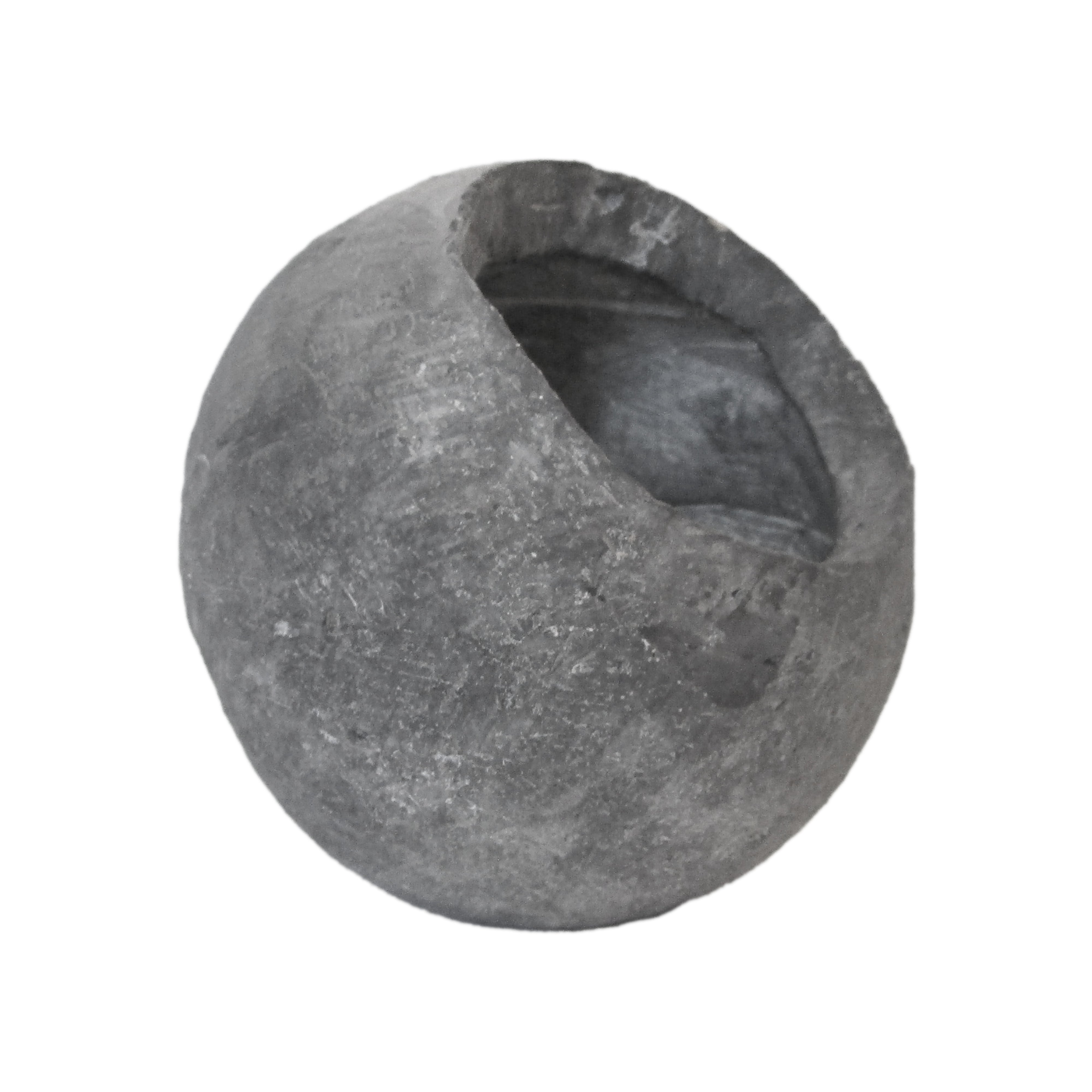 Rogue Ithaca Round Planter Small Grey
