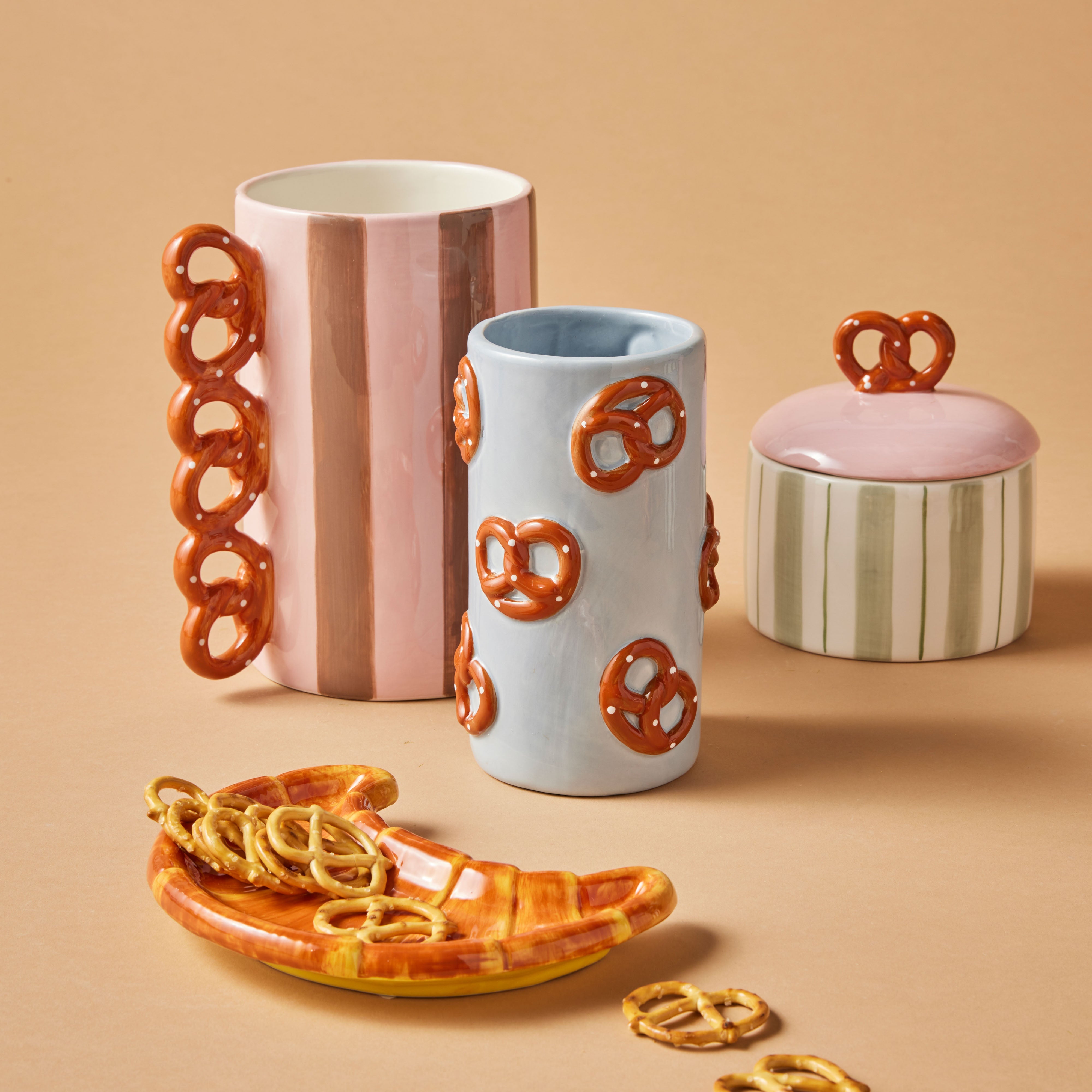 Emporium Pierre Pretzle Vase Blue & Brown