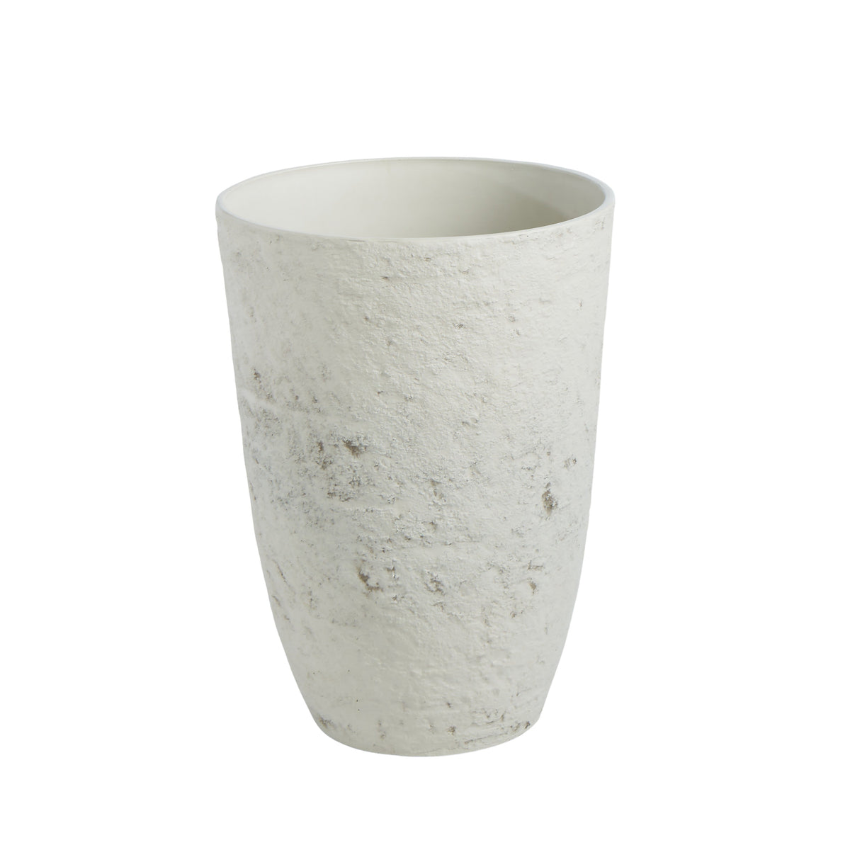 Rogue Rustic Stone Look Tall Planter Pot Rustic Cream 35.5 x 49.5cm