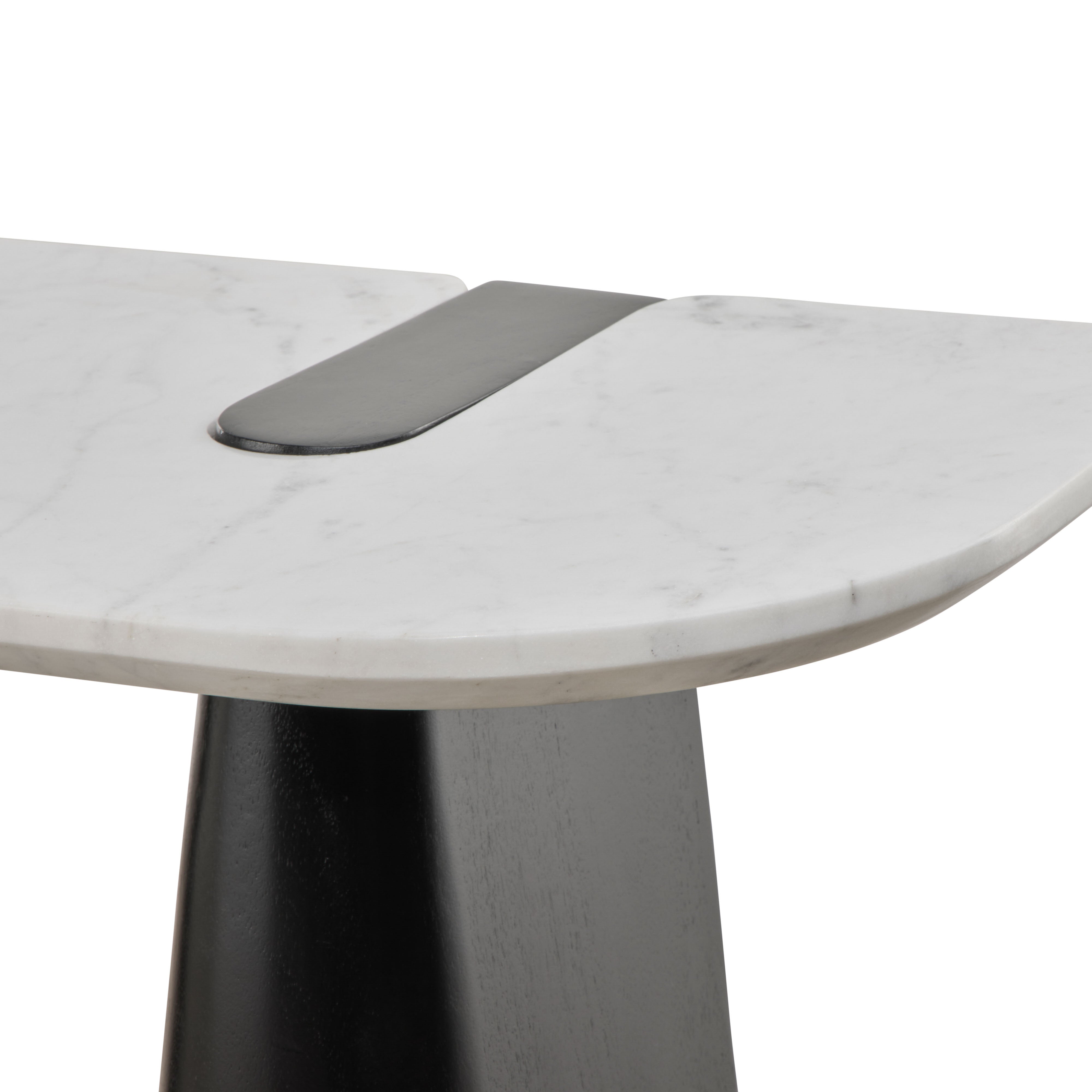 Grand Designs Dray Console Black & White