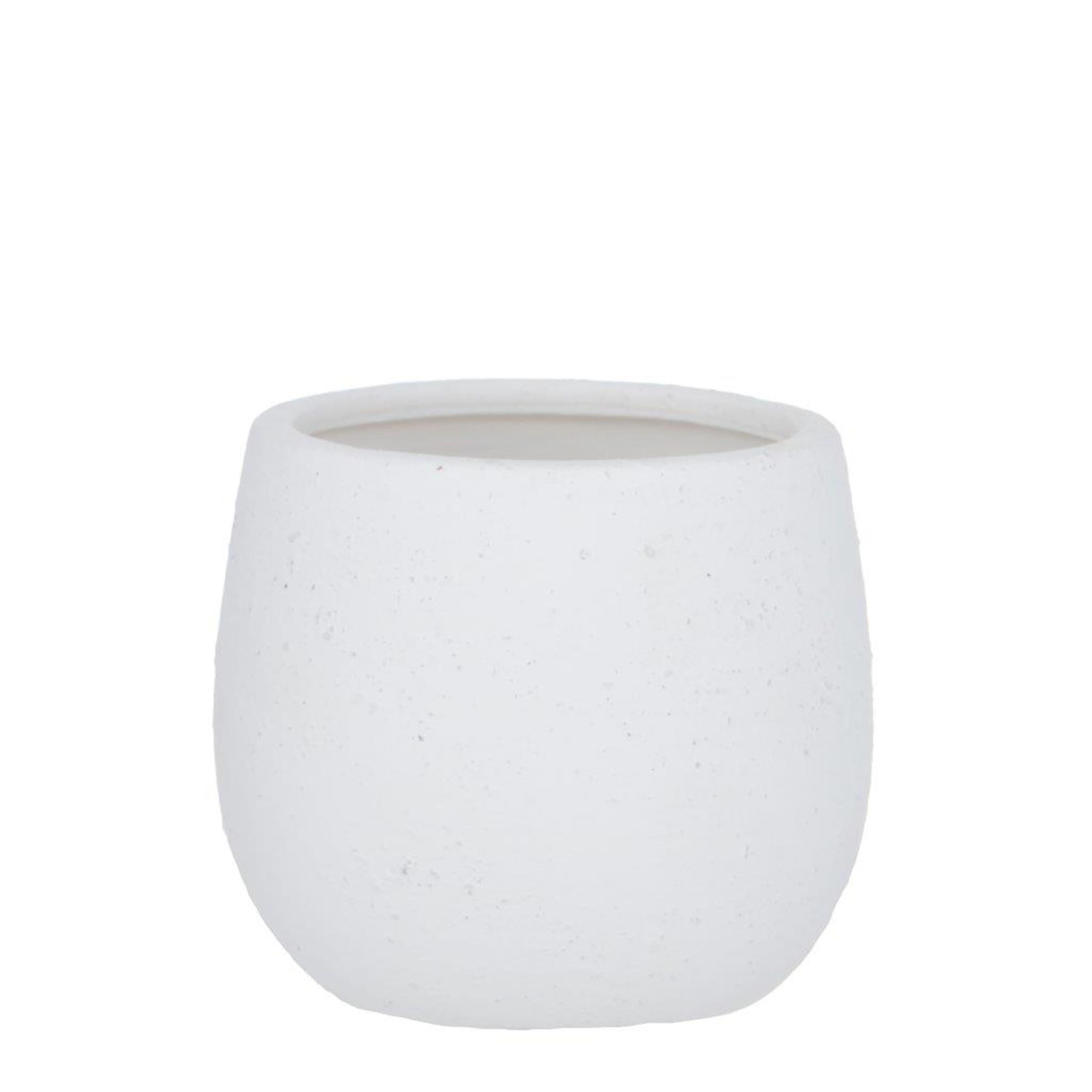 Rogue Tub Pot White 9 x 8cm