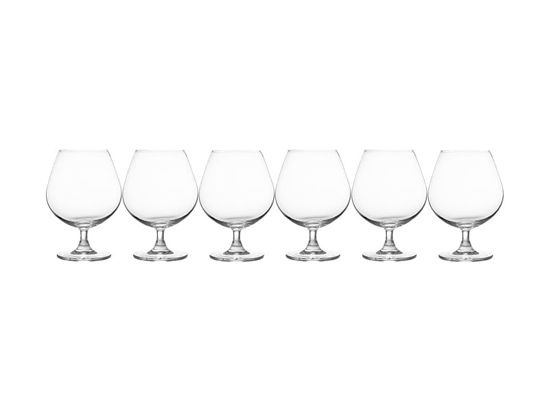 Maxwell & Williams Manhattan Cognac Glass Clear 550ml 6 Piece