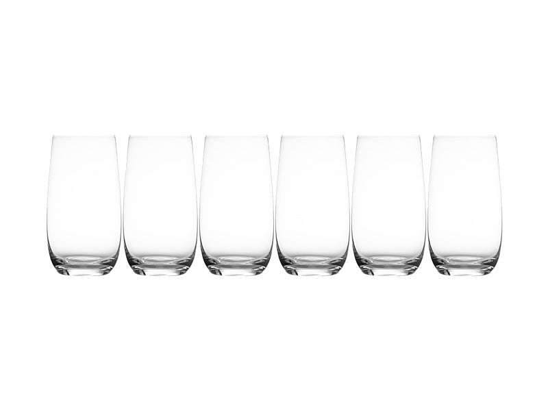 Maxwell & Williams Manhattan Highball Glass Clear 520ml 6 Piece