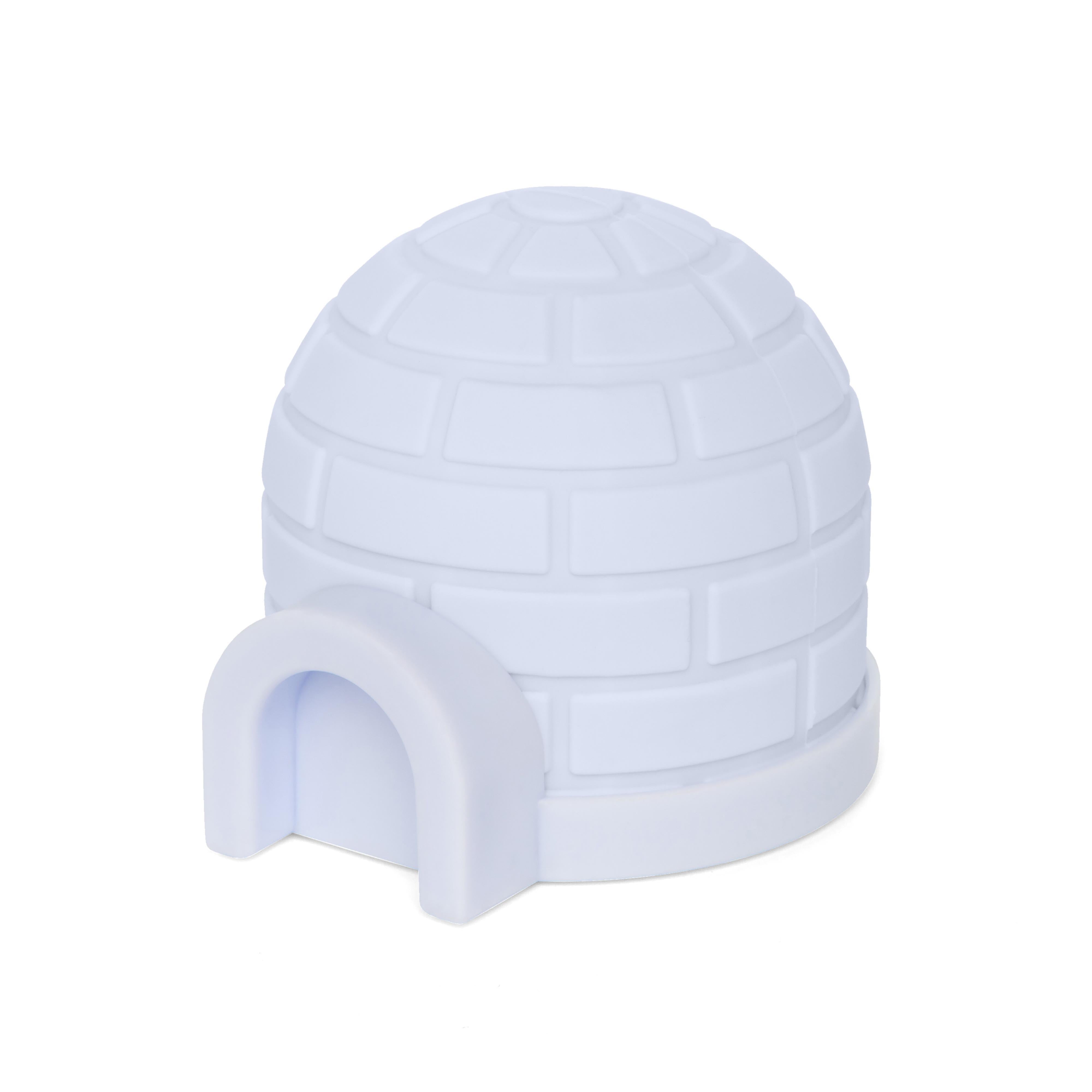 Kikkerland Igloo Mini Ice Moulds 2 Piece Set White