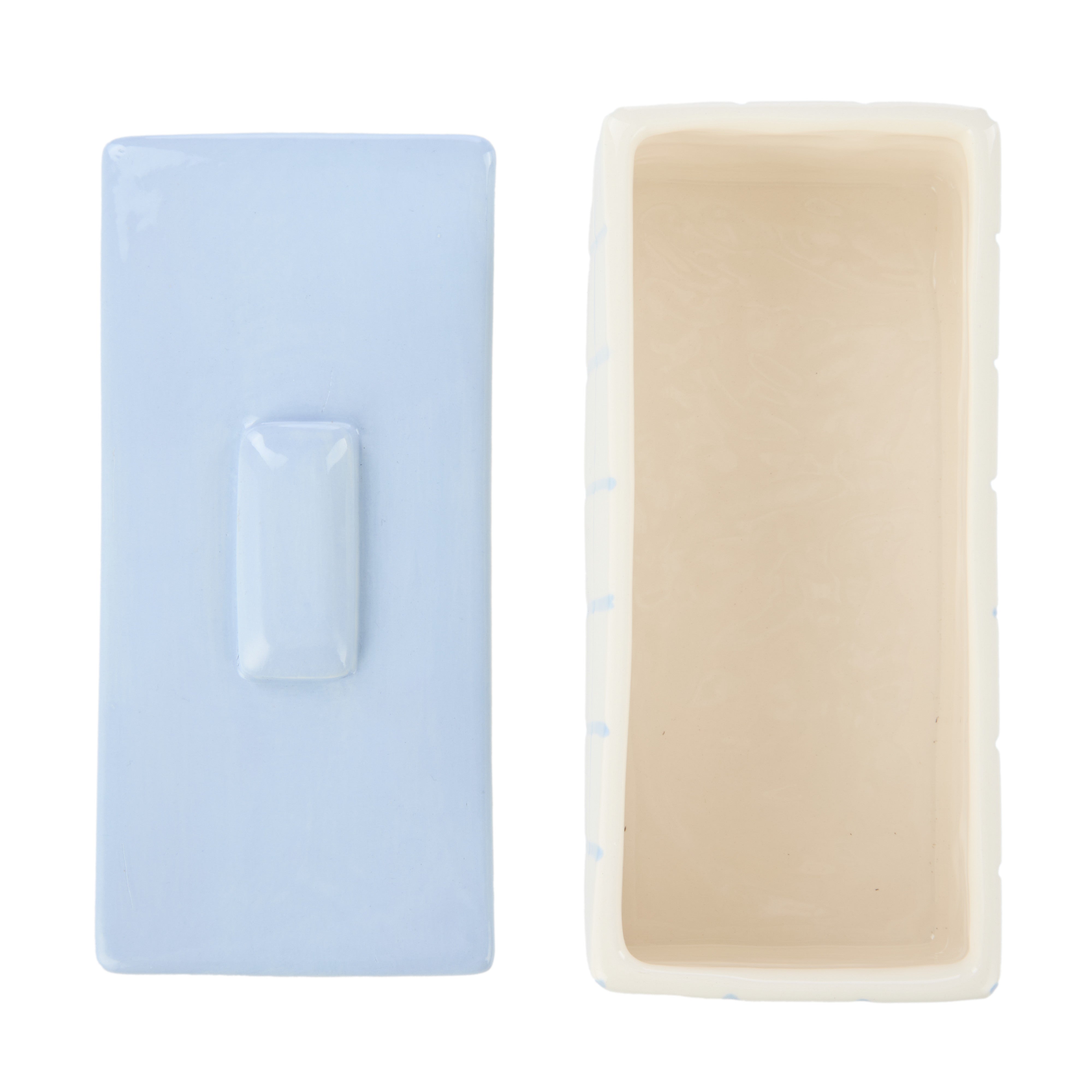Emporium Lulu Collection Ceramic Box Blue