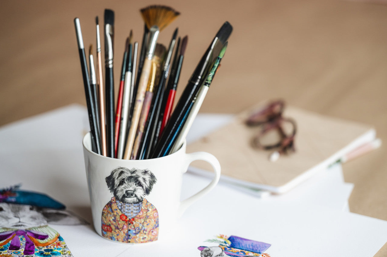 Mikasa x Tipperleyhill Fine China Mug 380ml (Cockapoo)
