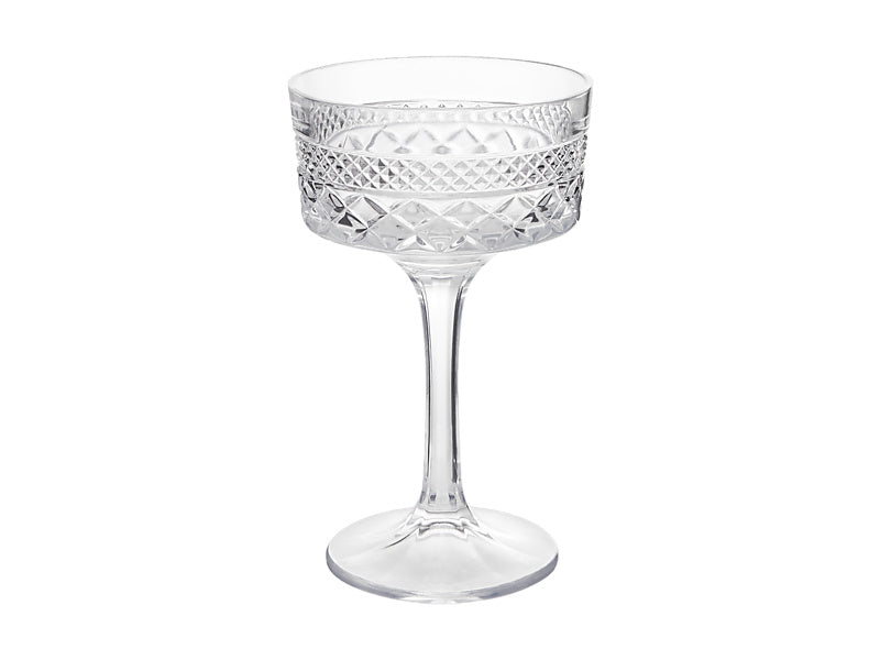 Maxwell & Williams Speakeasy Coupe Glass Clear 280ml 4 Piece