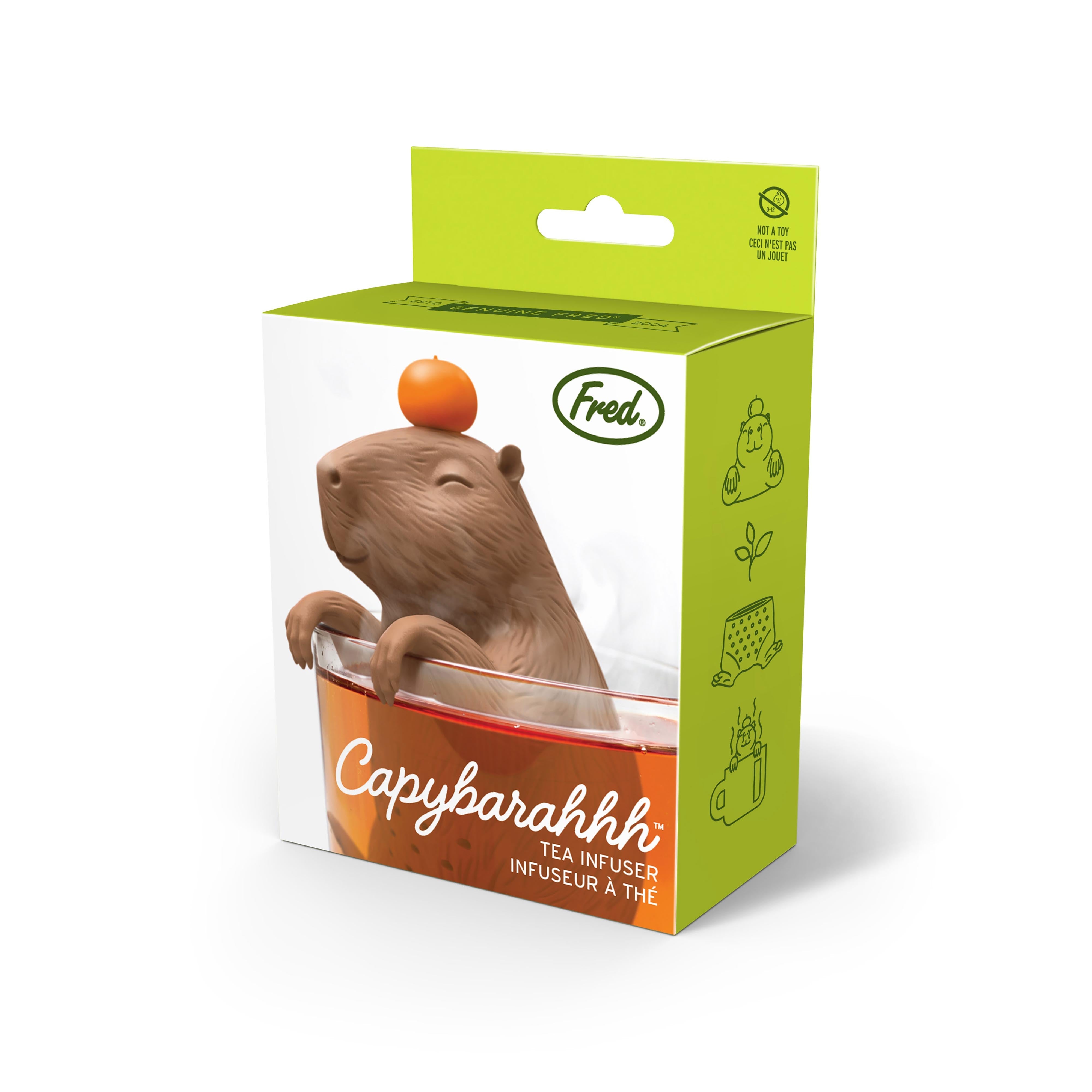 Fred Capybarahhh Tea Infuser Multi-Coloured