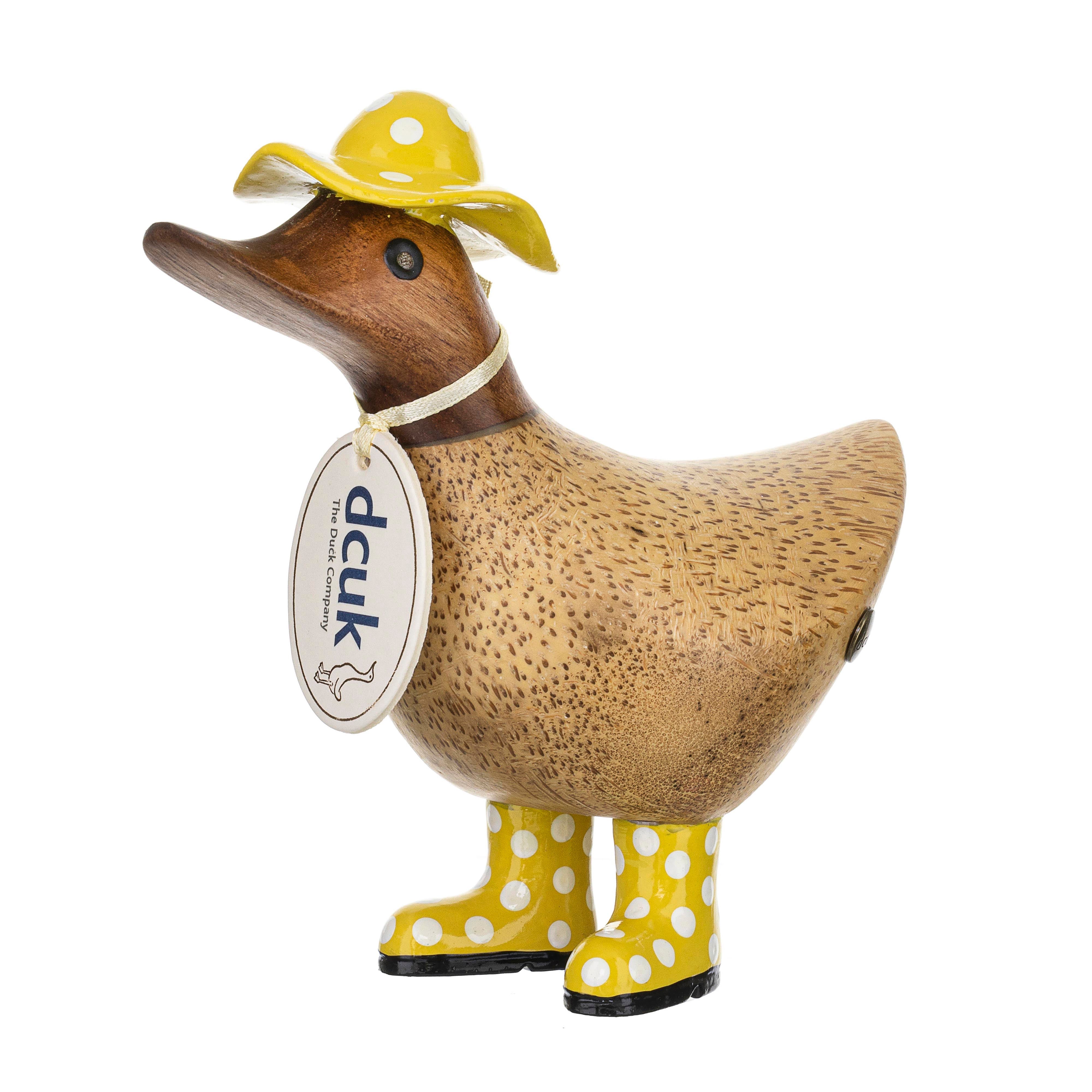 DCUK Spotty Hat Ducky Assorted