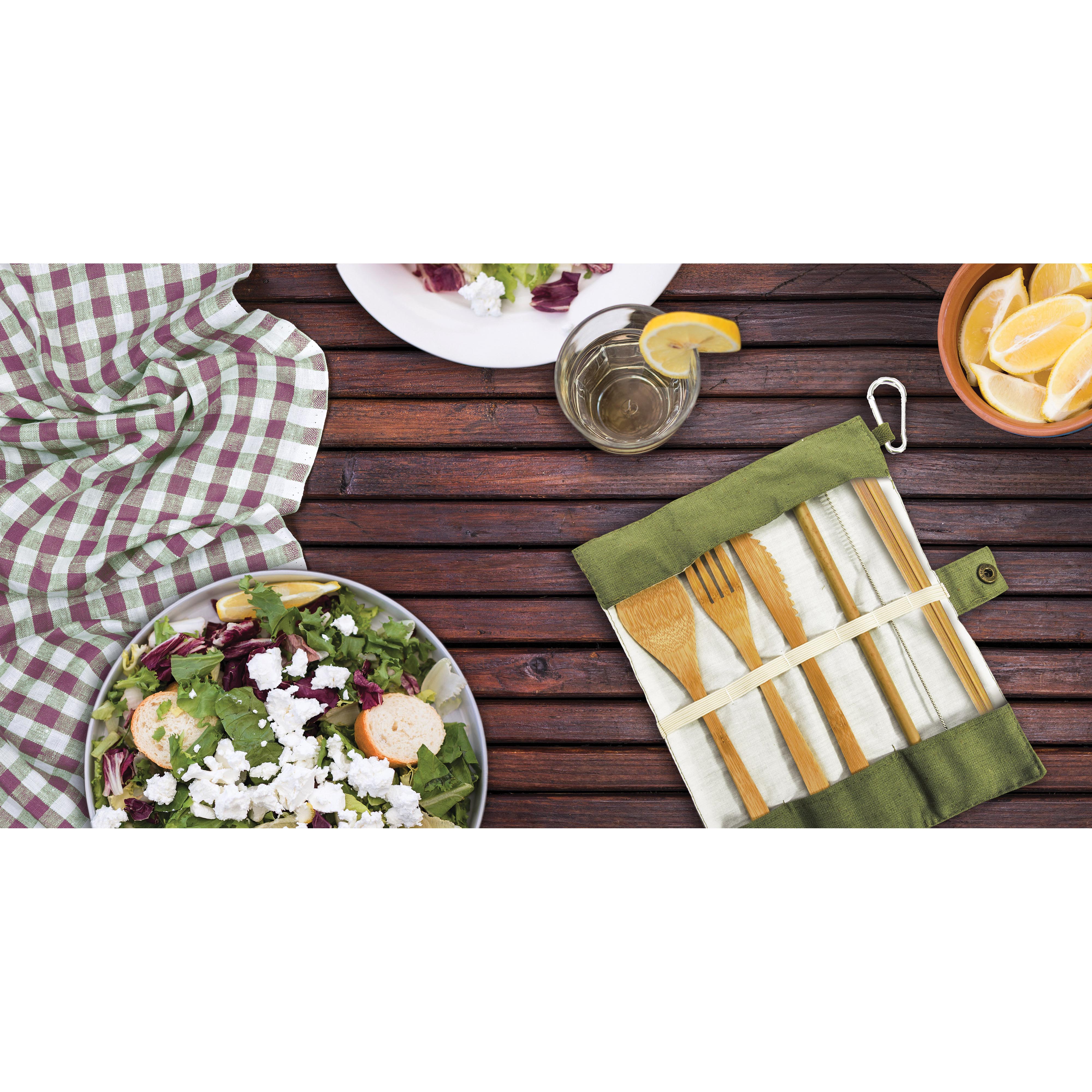 Maverick Eat Out Bamboo Travel Cutlery Set