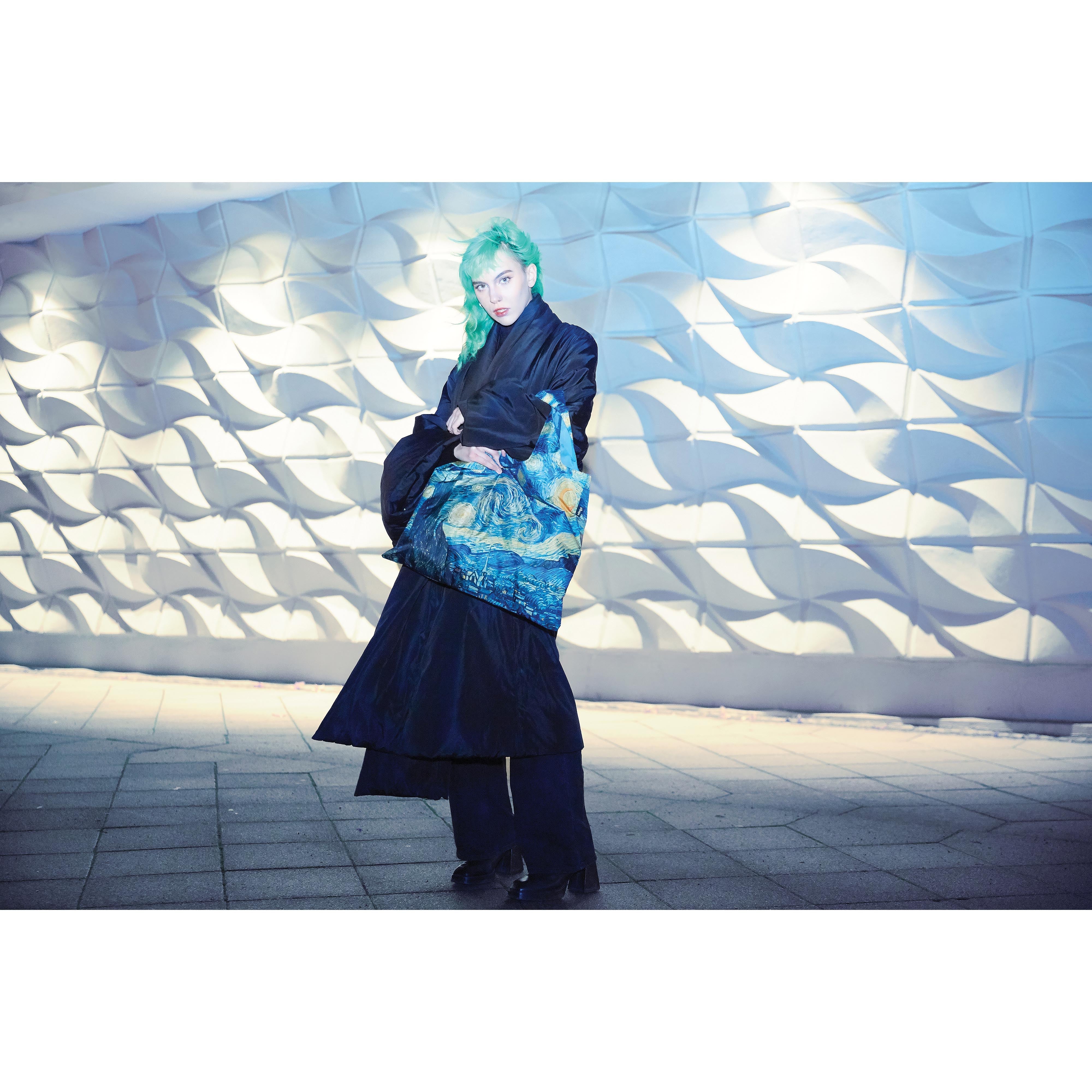 LOQI Van Gogh The Starry Night Tote Bag