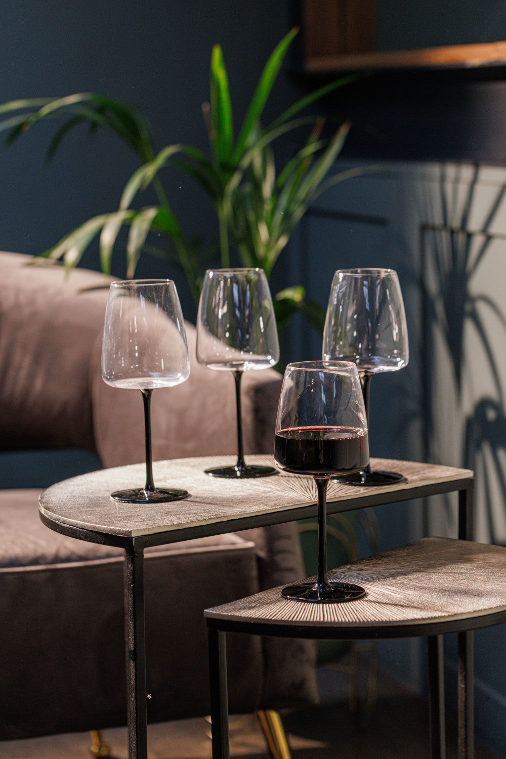 Mikasa Palermo Red Wine Glass Set 4 Piece 450ml