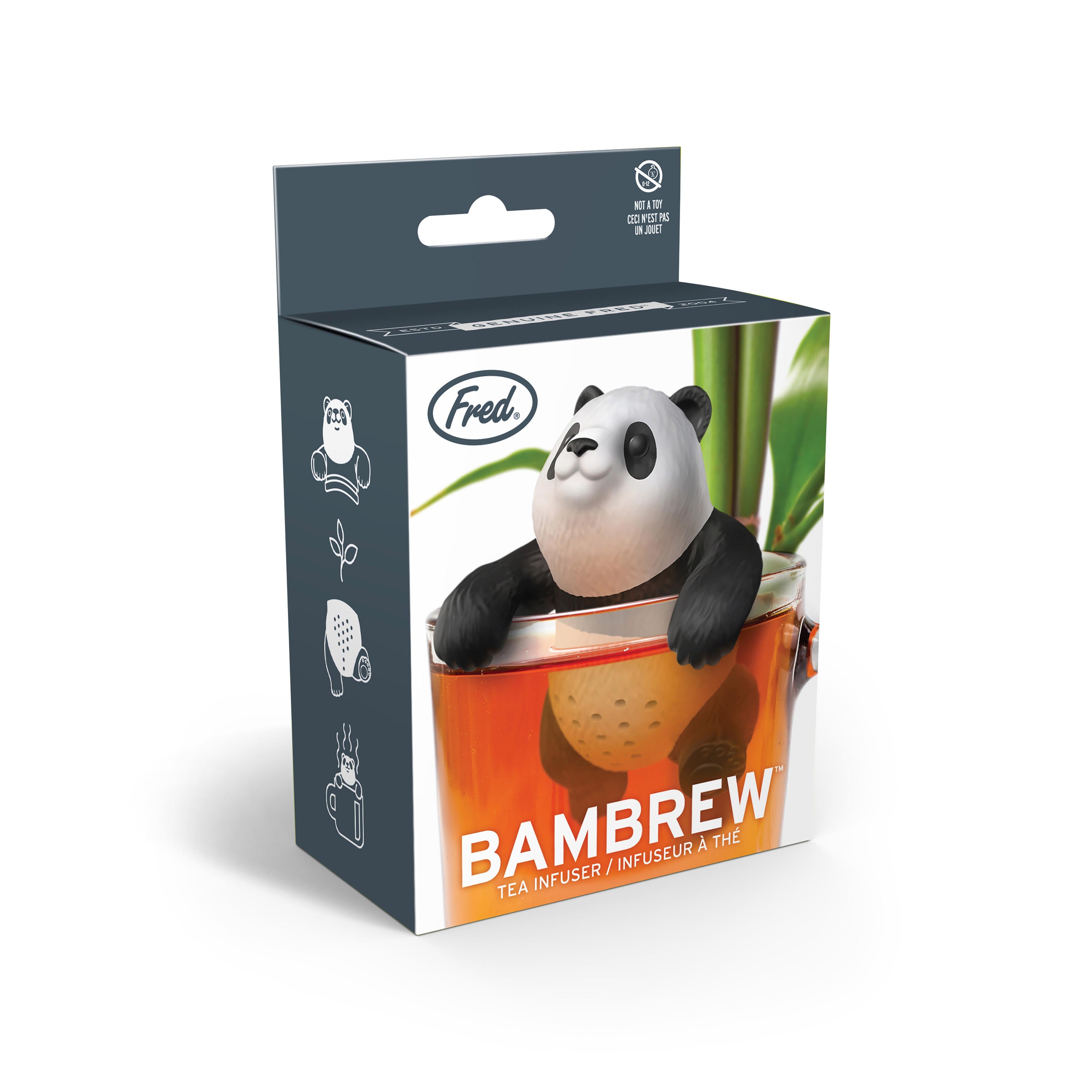 Fred Bambrew Panda Tea Infuser Multi-Coloured
