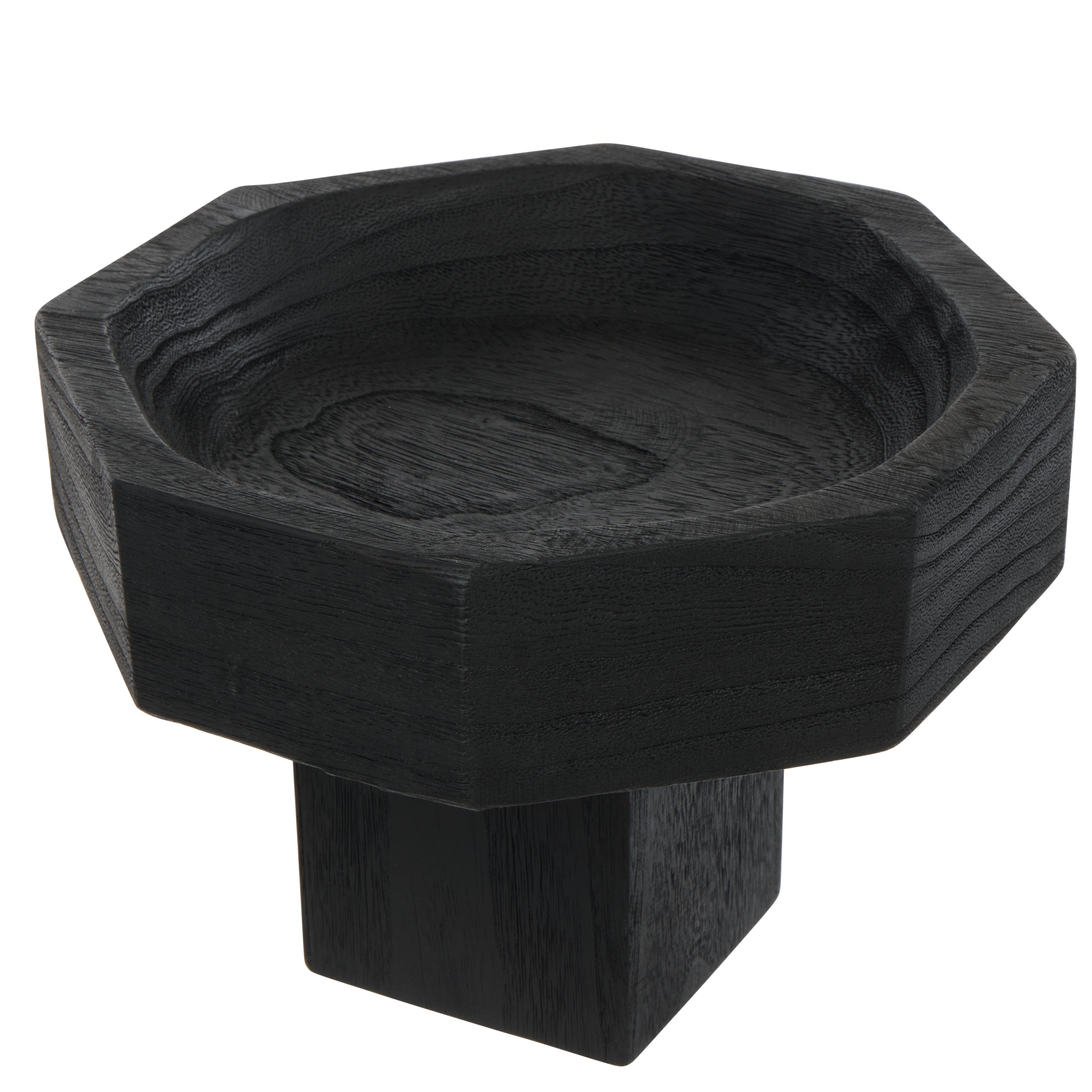 Amalfi Lyra Wooden Tray Flat Black