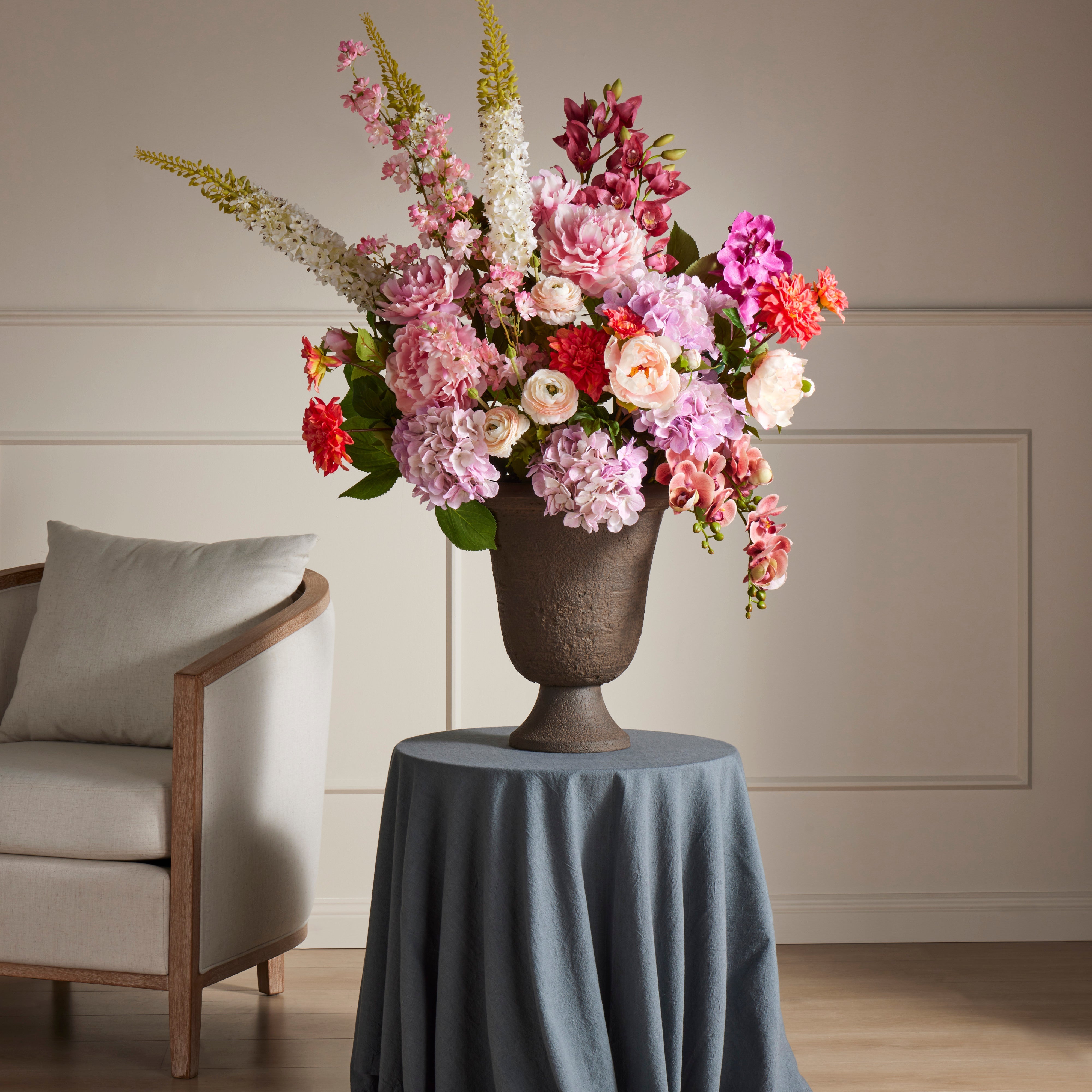 Rogue Peony Foxtail Garden Mix - Vintage Urn Pink