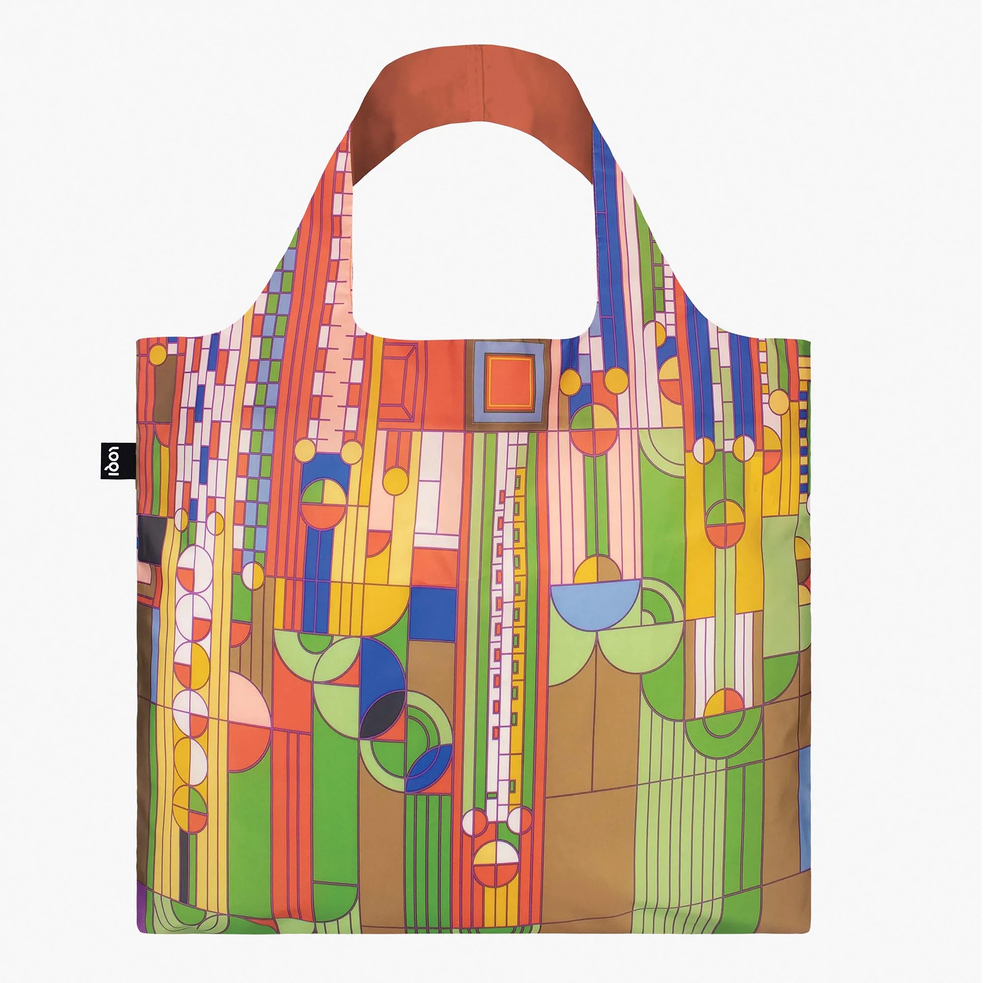 LOQI Frank Lloyd Wright Saguaro Forms Tote Bag