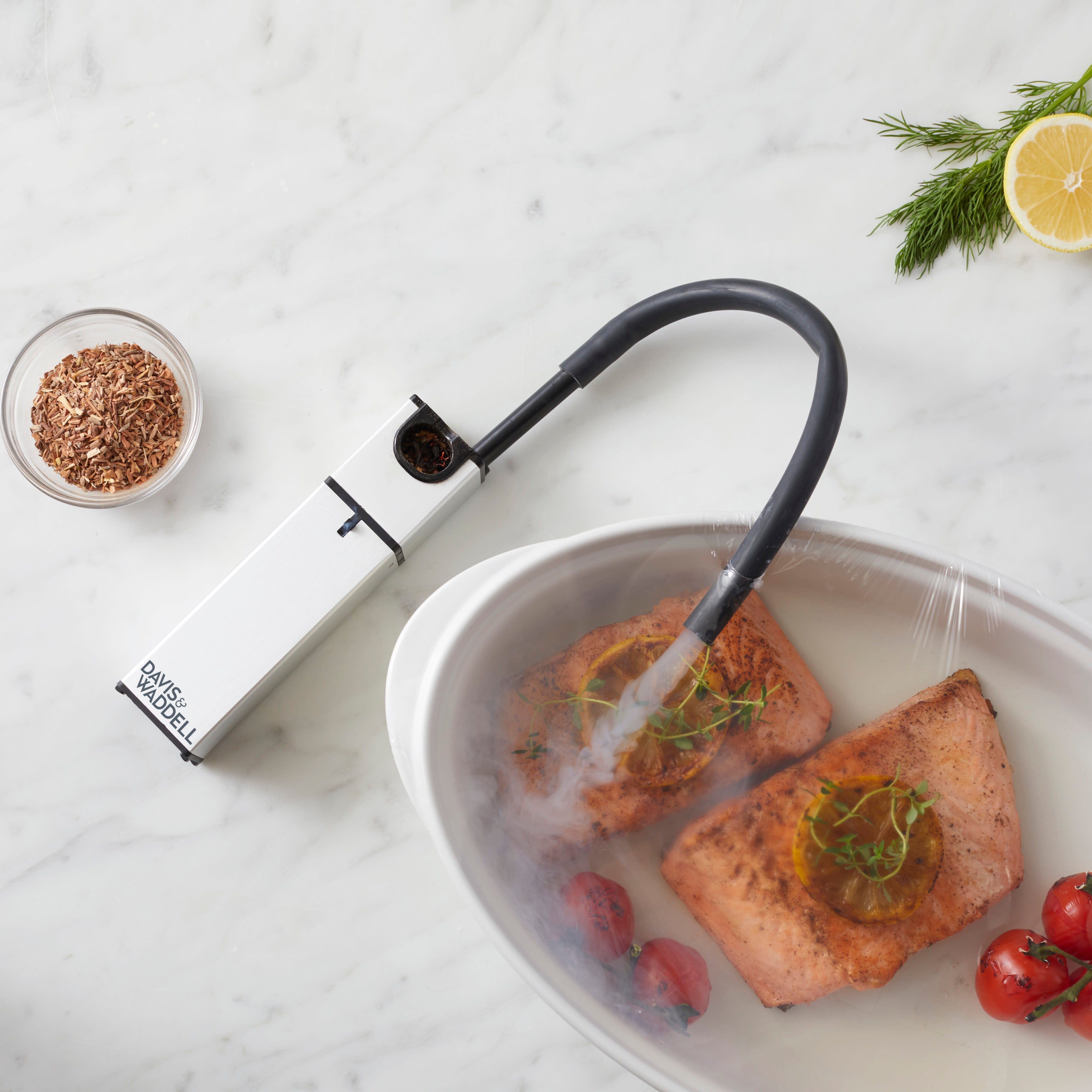 Davis & Waddell Infusion Smoker Silver & Black