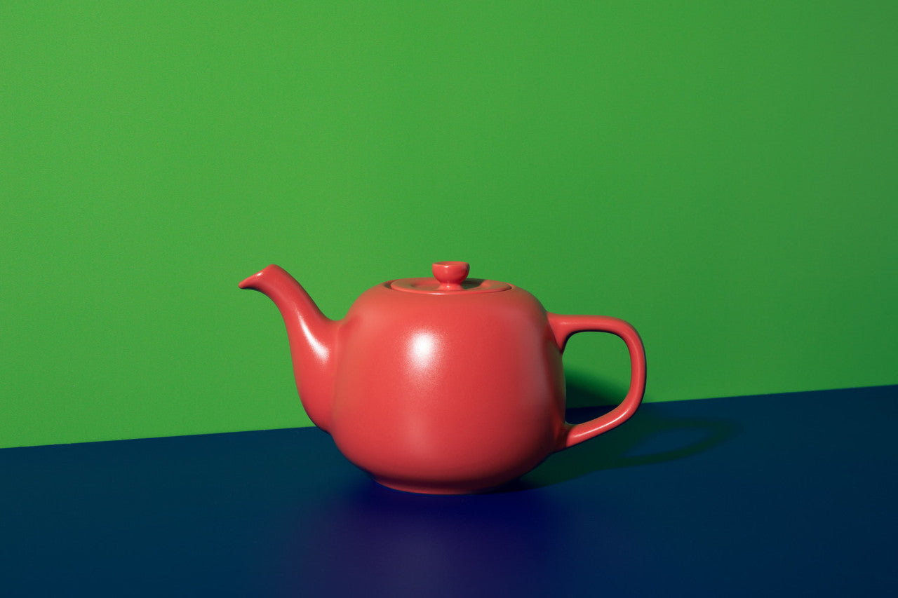 La Cafetière Ceramic Teapot 600ml (Red)