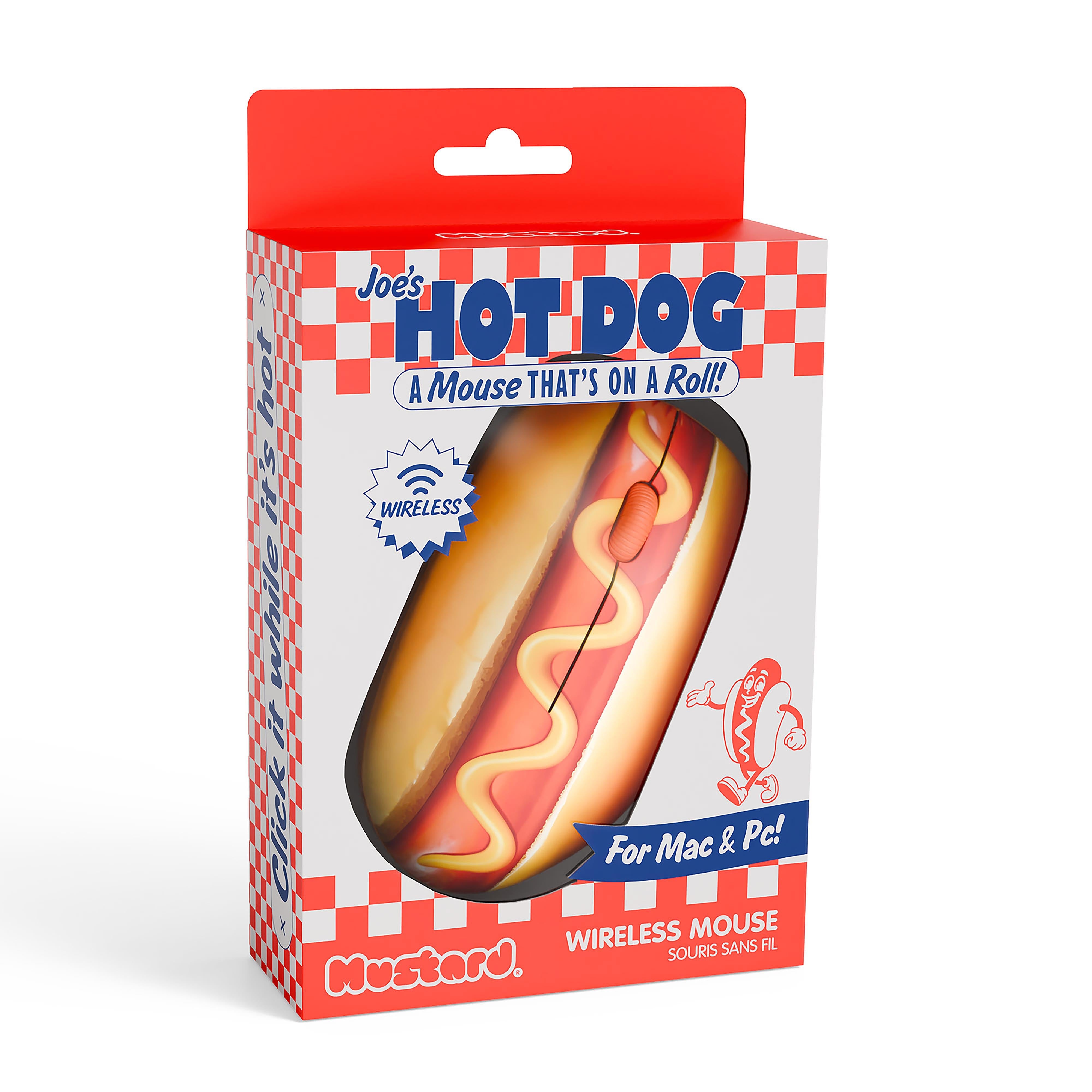 Mustard Hot Dog Mouse