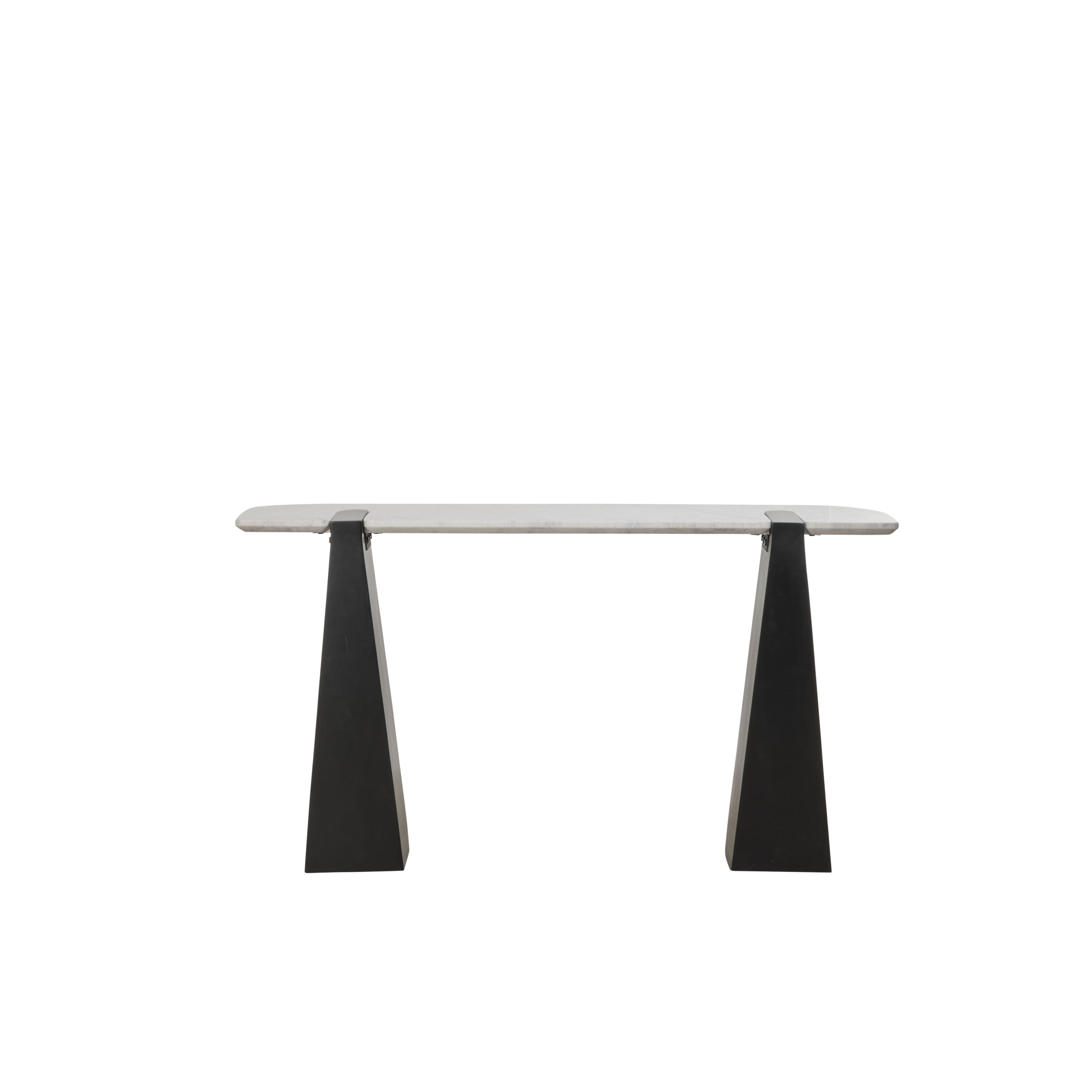 Grand Designs Dray Console Black & White