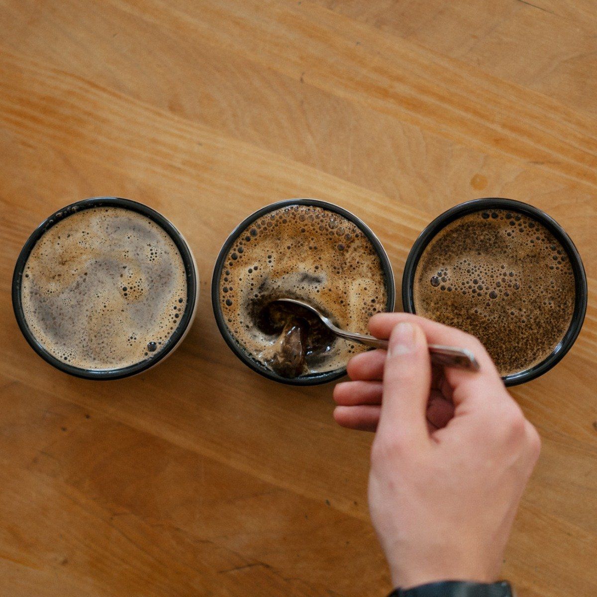 Rhino Cupping Bowl & Spoon Set
