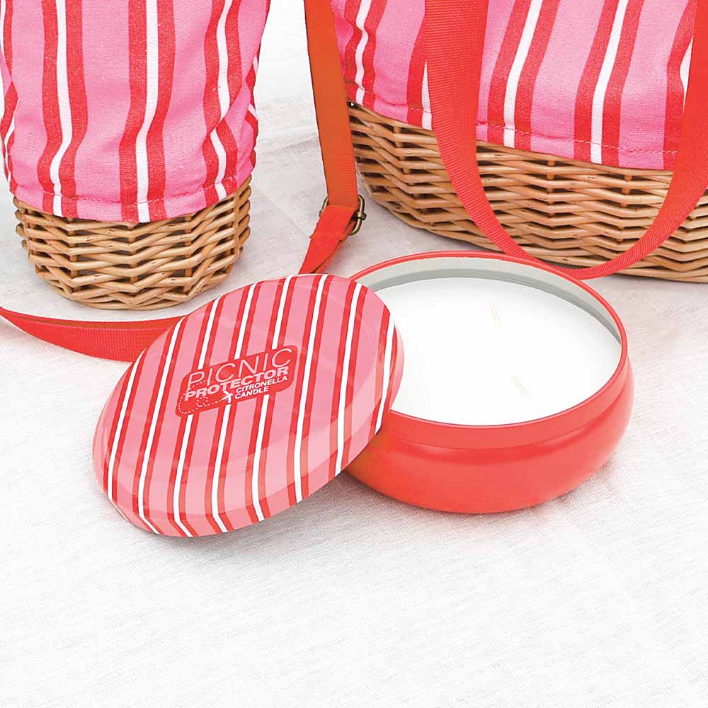 Annabel Trends Picnic Protector Citronella Candle Tiki Island