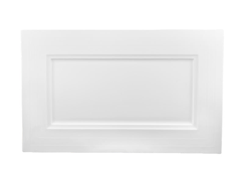 Maxwell & Williams Cashmere Rectangular Platter White 36.5 x 22cm