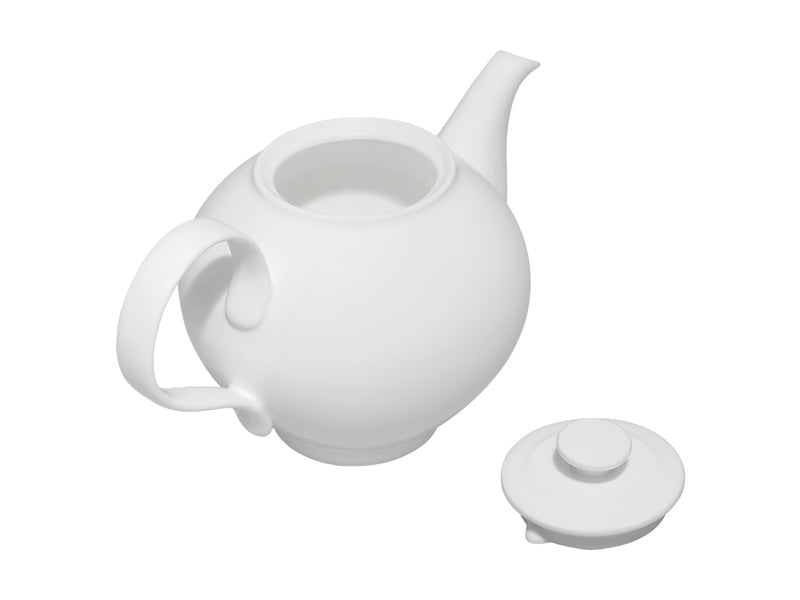 Maxwell & Williams Cashmere Round Teapot White 1L